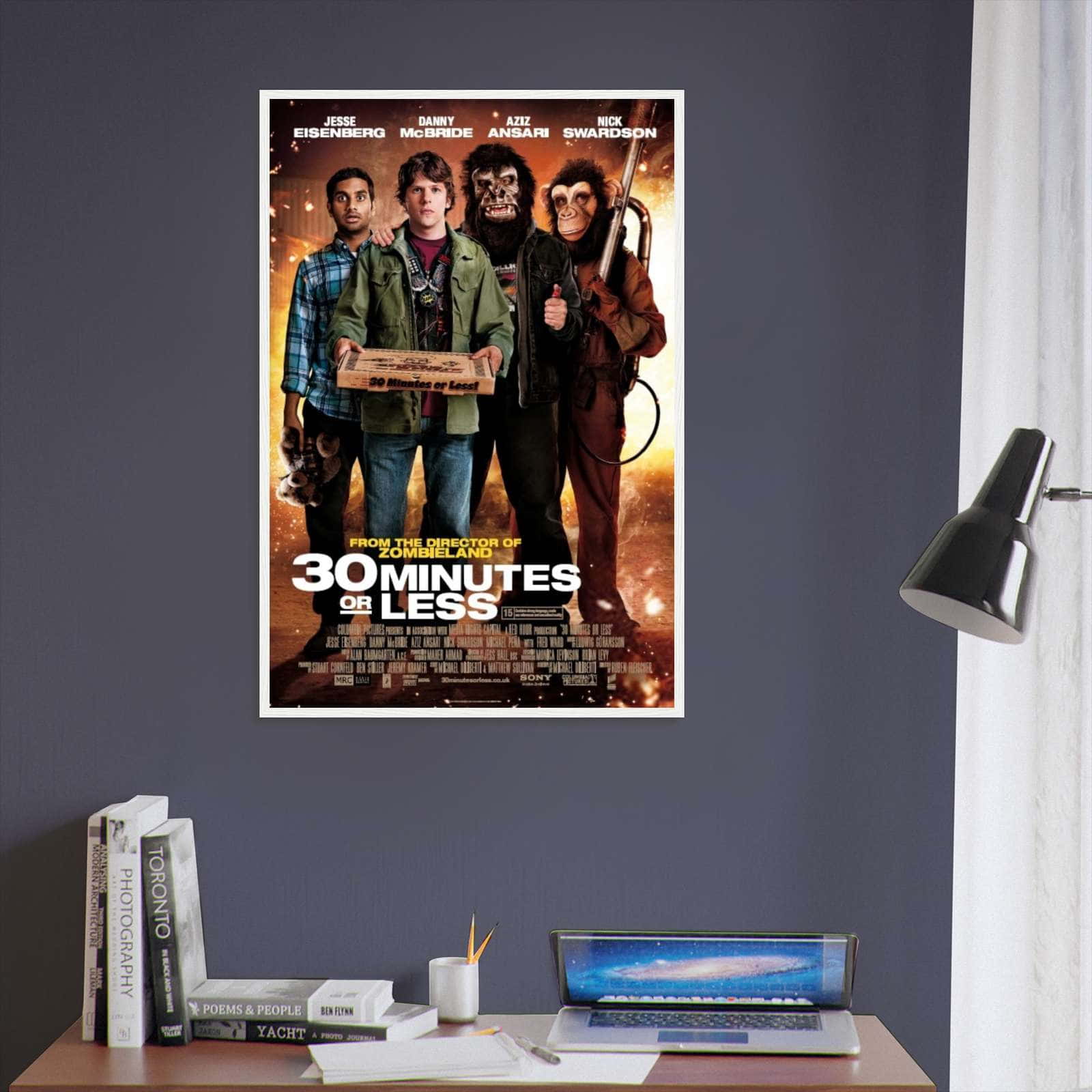 Inutes Or Less 30 Minutes or Less (2011) Movie Poster Print - Citiesbox