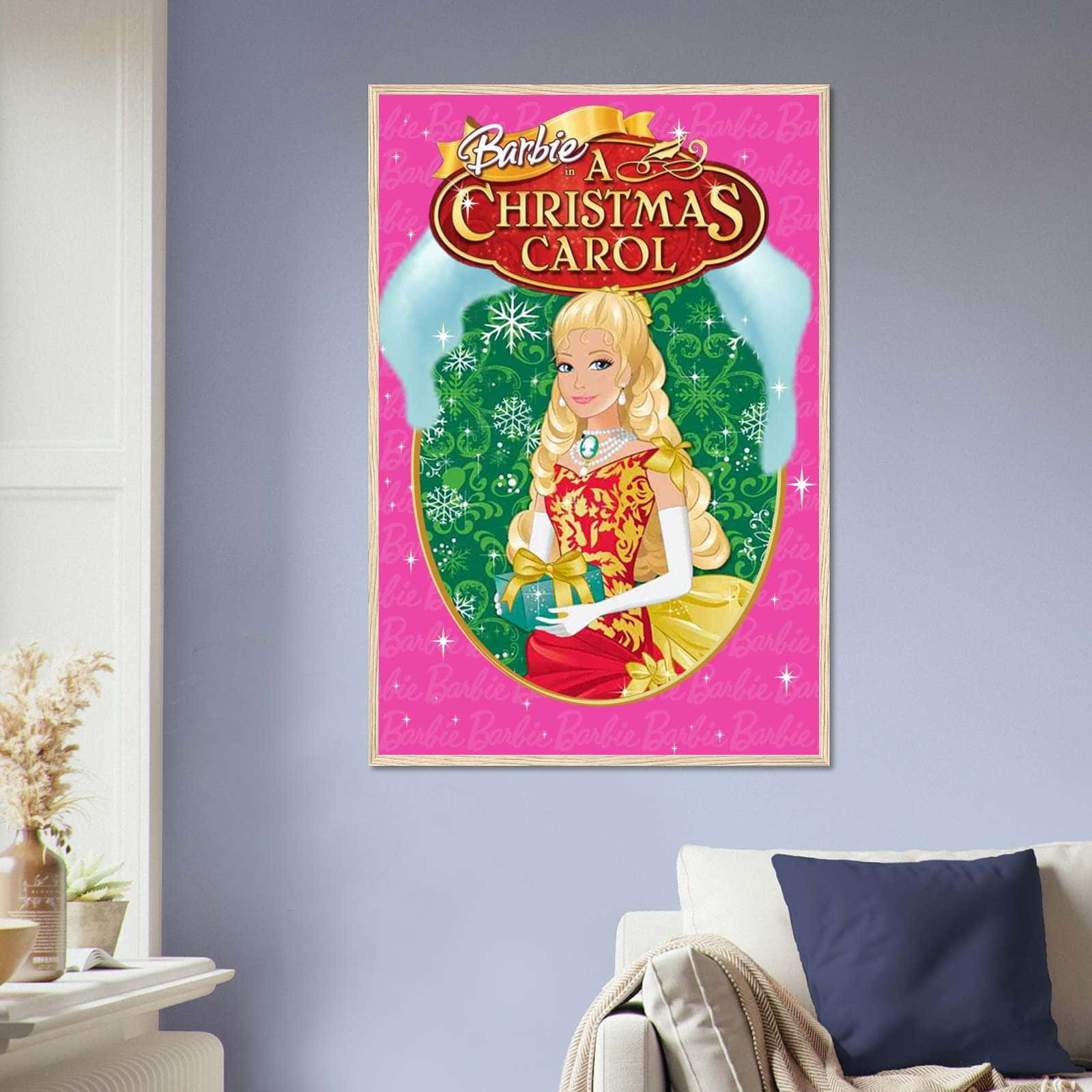 Barbie In A Christmas Carol 2008 Movie Poster Print Citiesbox barbie-in-a-christmas-carol-2008-movie-poster-print-citiesbox