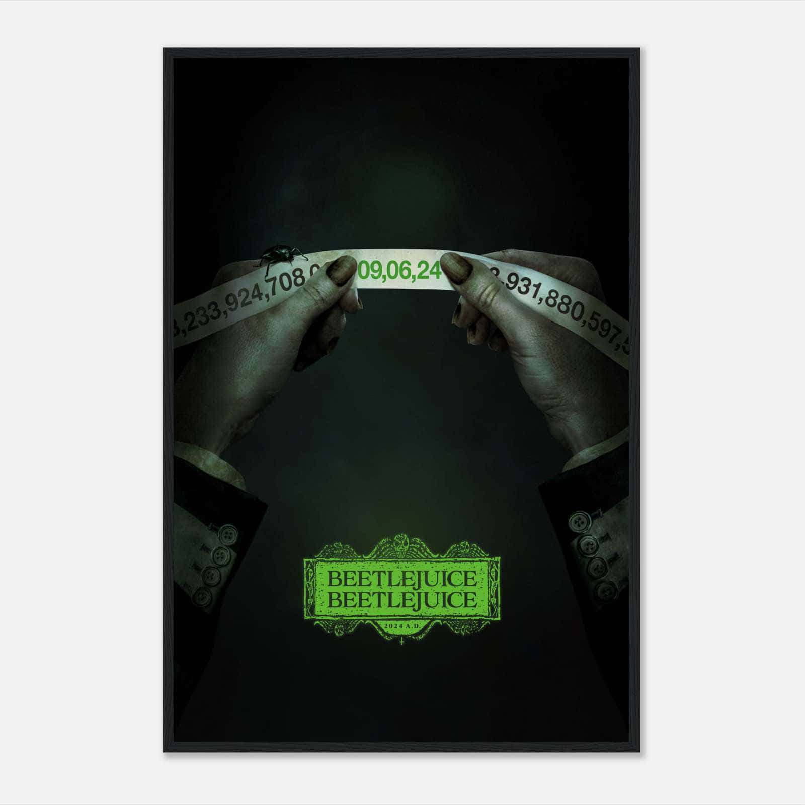 80s VINTAGE CLASSIC MOVIE POSTERS PRINTS - Beetlejuice, Jaws, ET - part 1 | UK