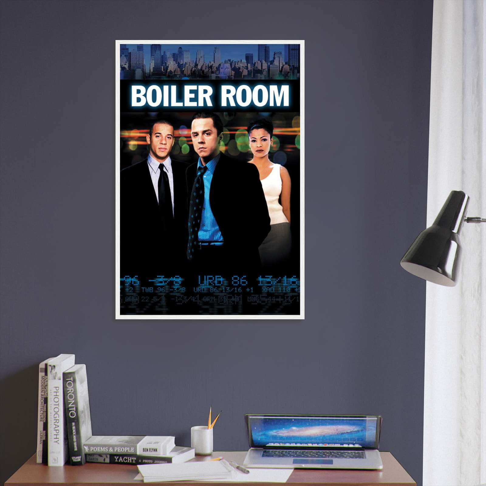Boiler Room 2000 Movie Poster Print Citiesbox Boiler Room 2000 Movie Poster Print Citiesbox
