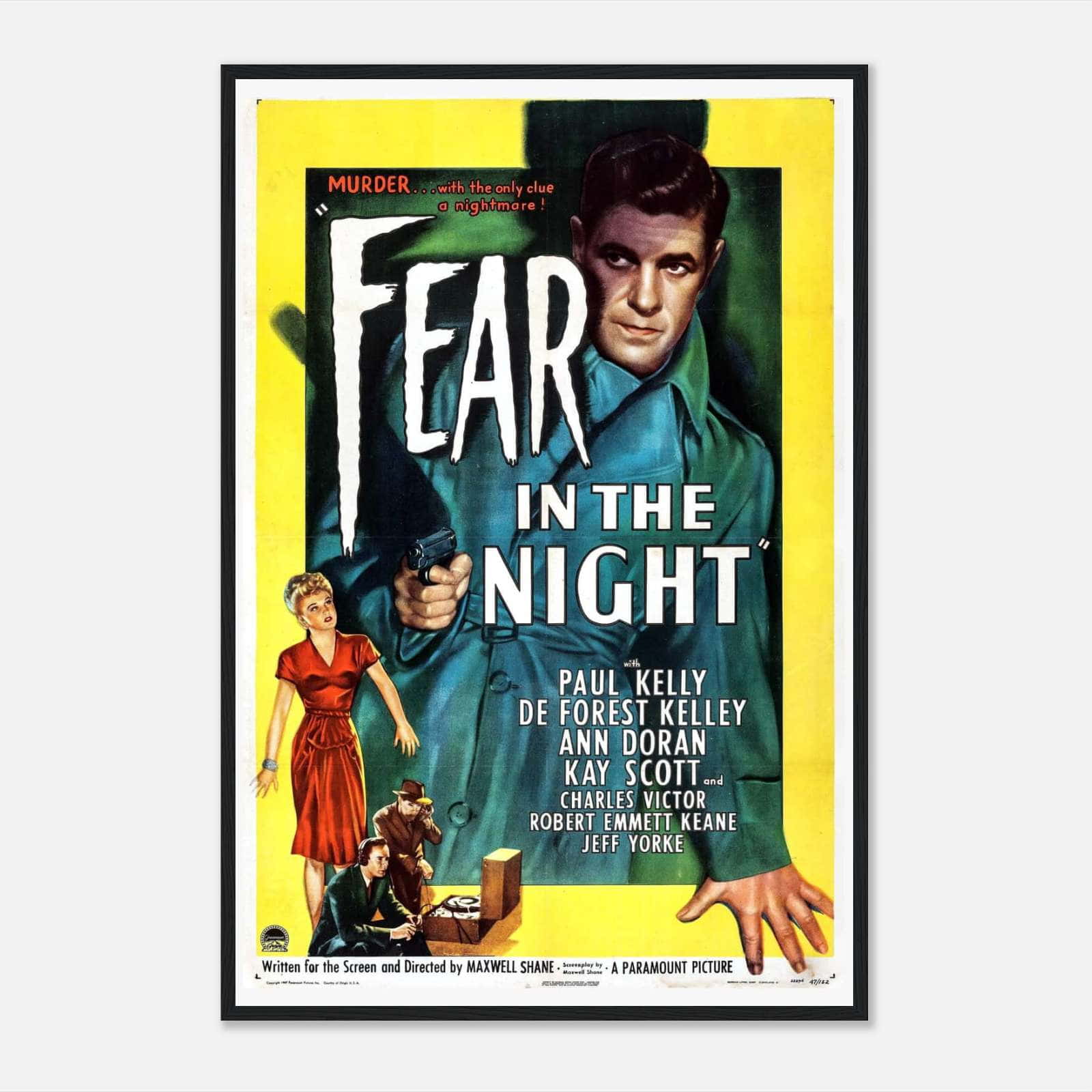Fear in the Night (1947) Movie Poster Print - Citiesbox