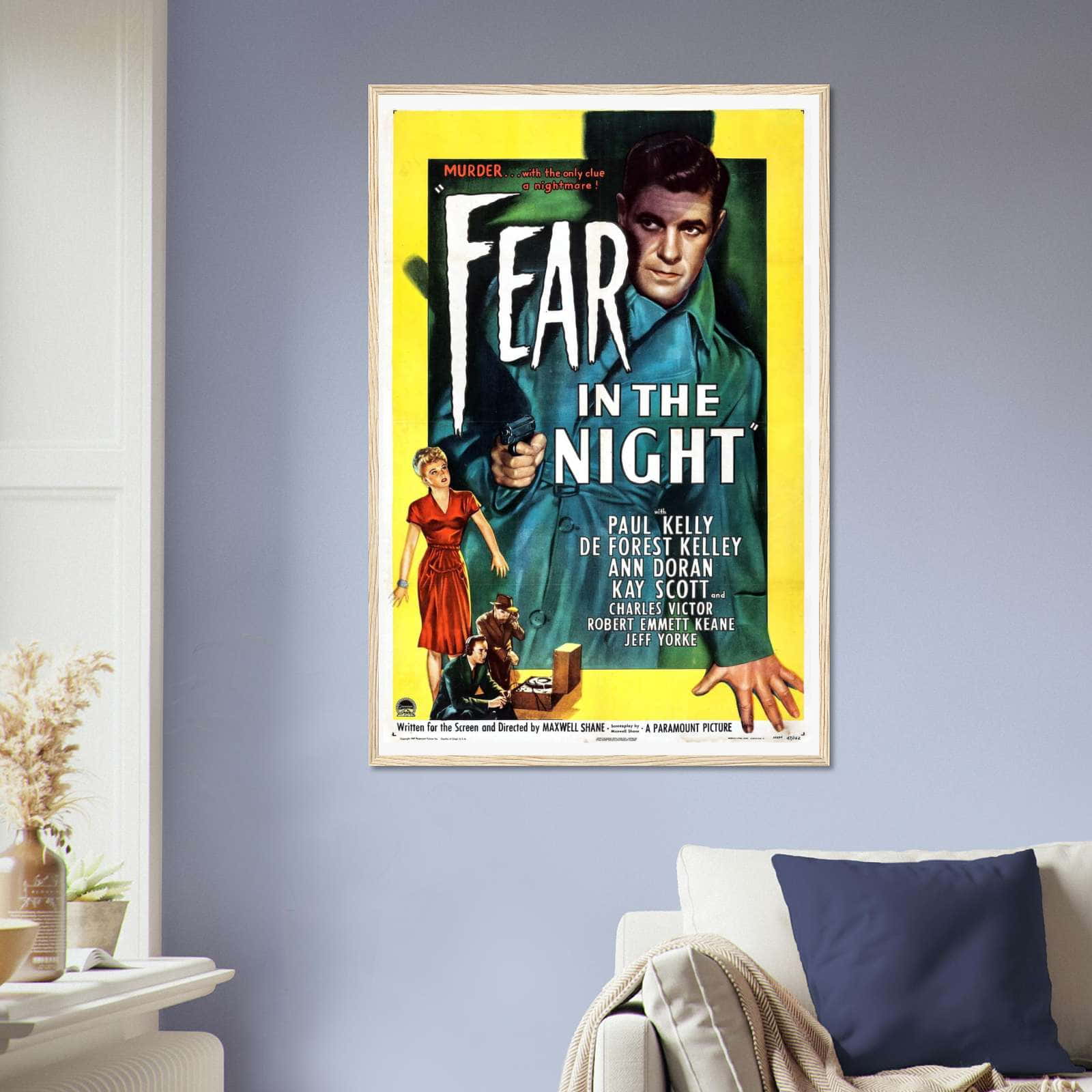 Fear in the Night (1947) Movie Poster Print - Citiesbox
