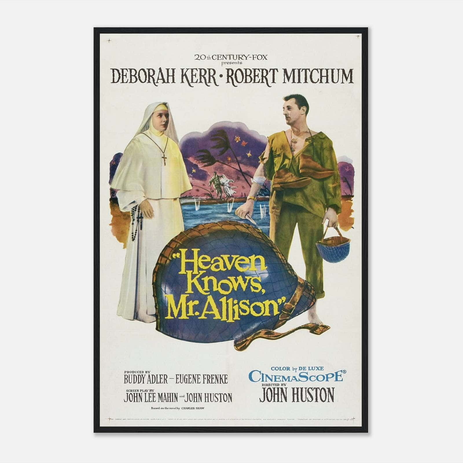Heaven Knows, Mr. Allison (1957) Movie Poster Print - Citiesbox