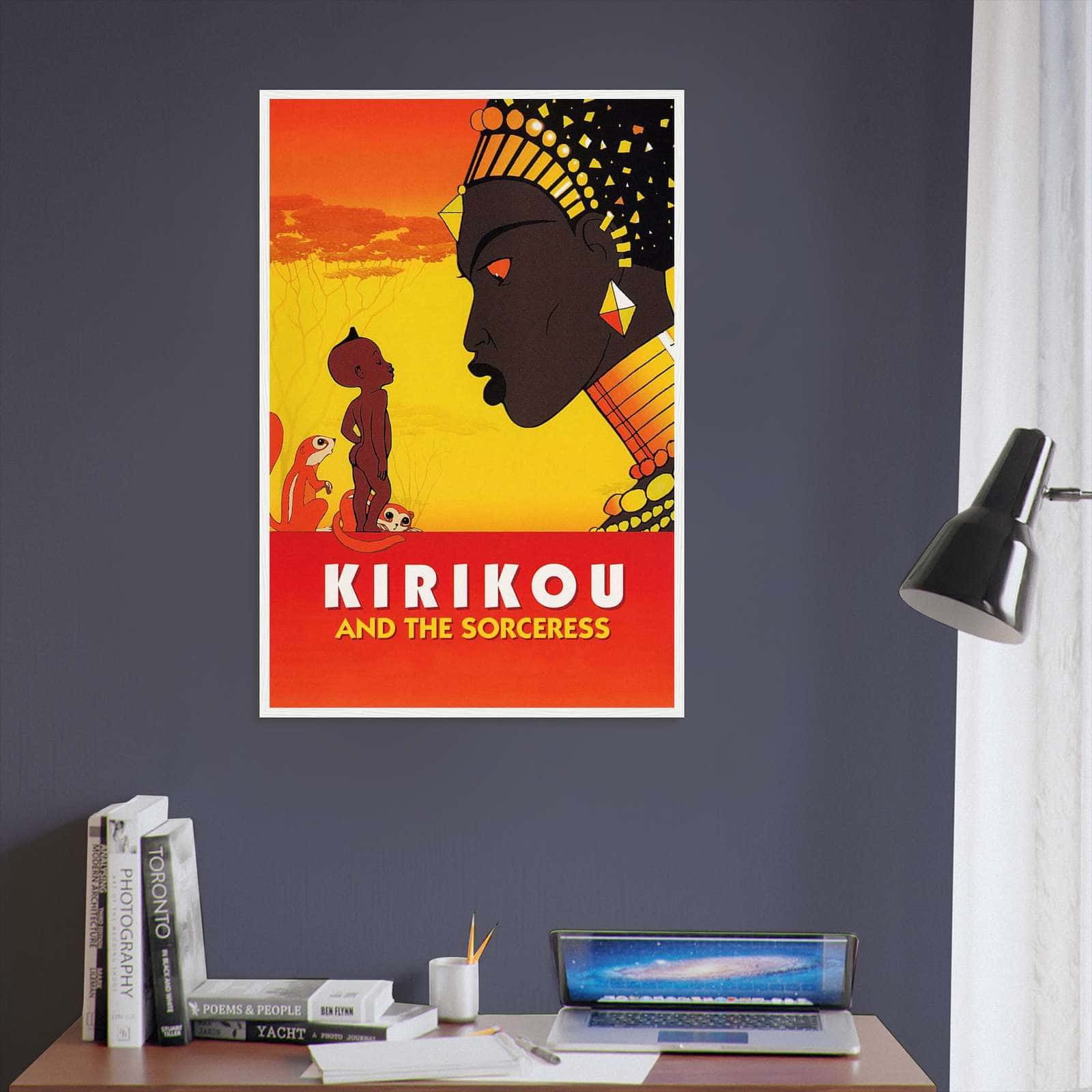Kirikou And The Sorceress 1998 Movie Poster Print Citiesbox