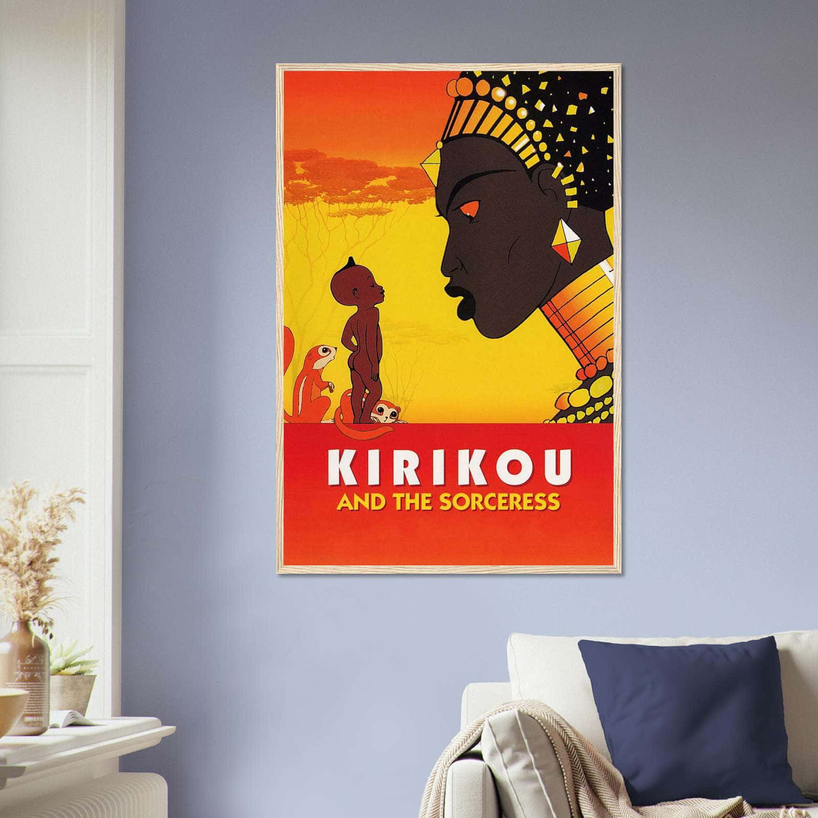 Kirikou And The Sorceress 1998 Movie Poster Print Citiesbox