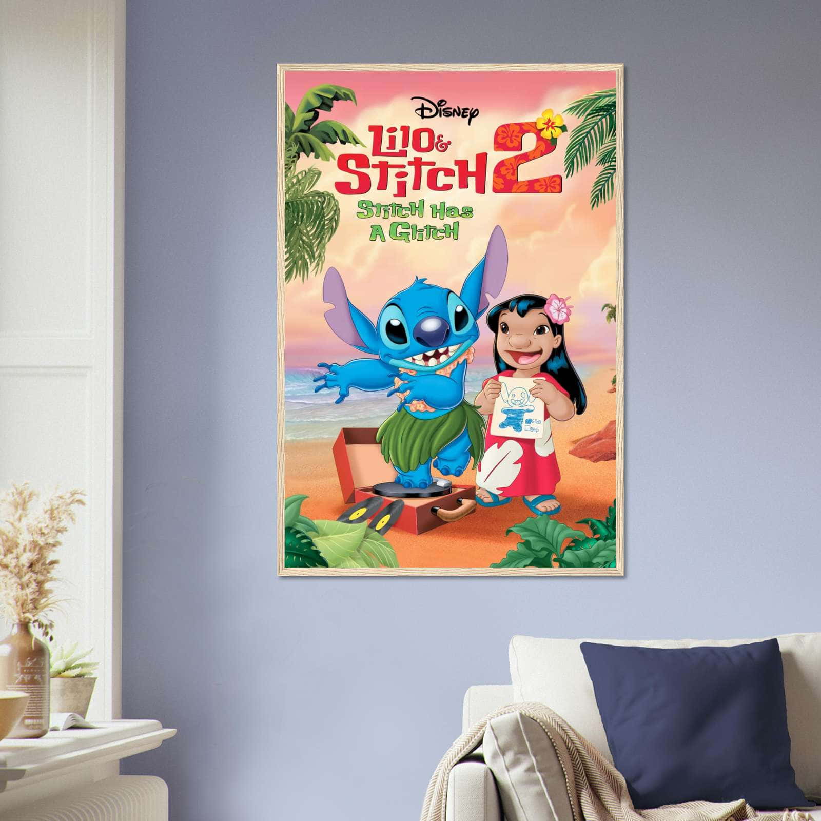 Lilo & Stitch 2: Stitch Has a Glitch (2005) Movie Poster Print - Citiesbox