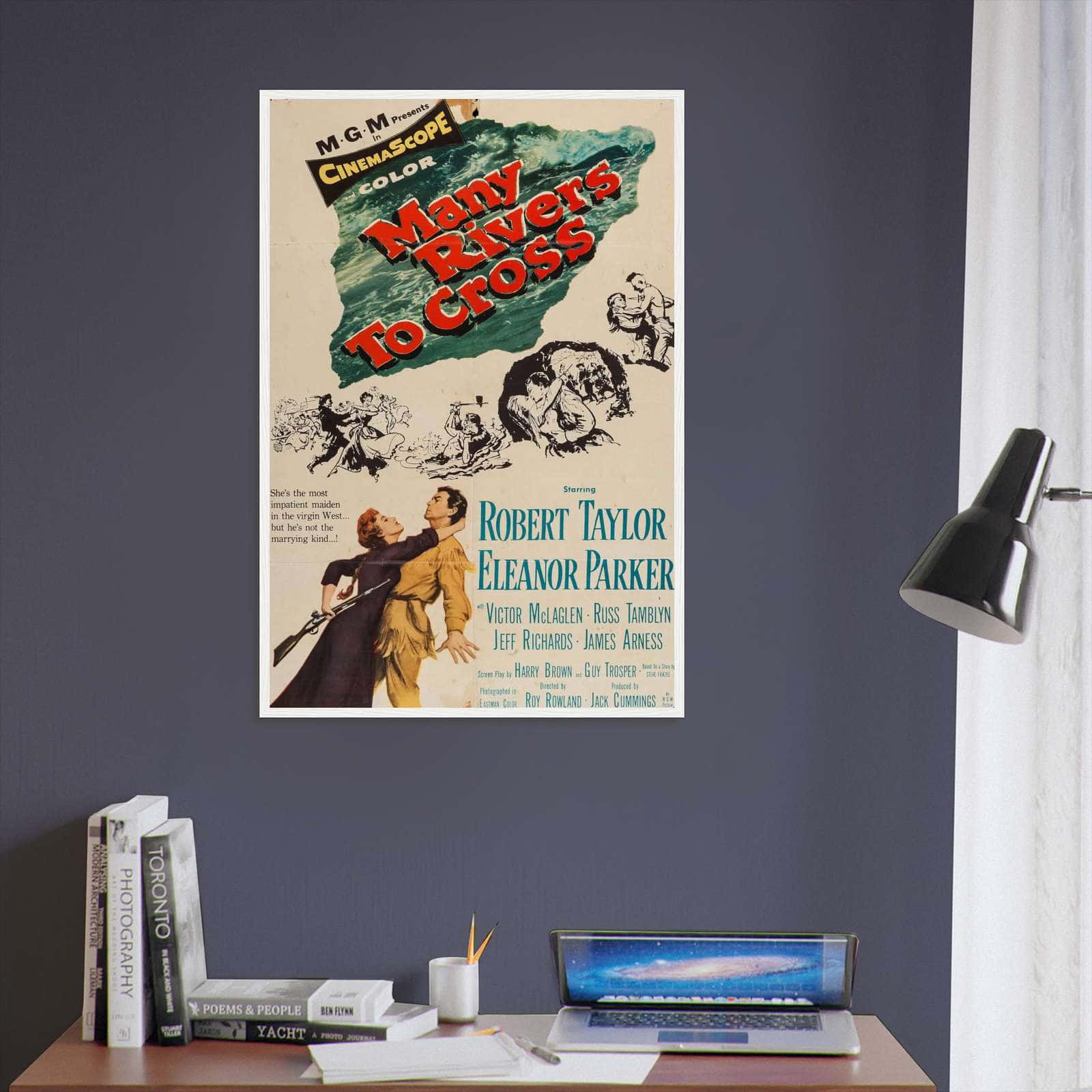 Many Rivers To Run Many Rivers to Cross (1955) Movie Poster Print - Citiesbox