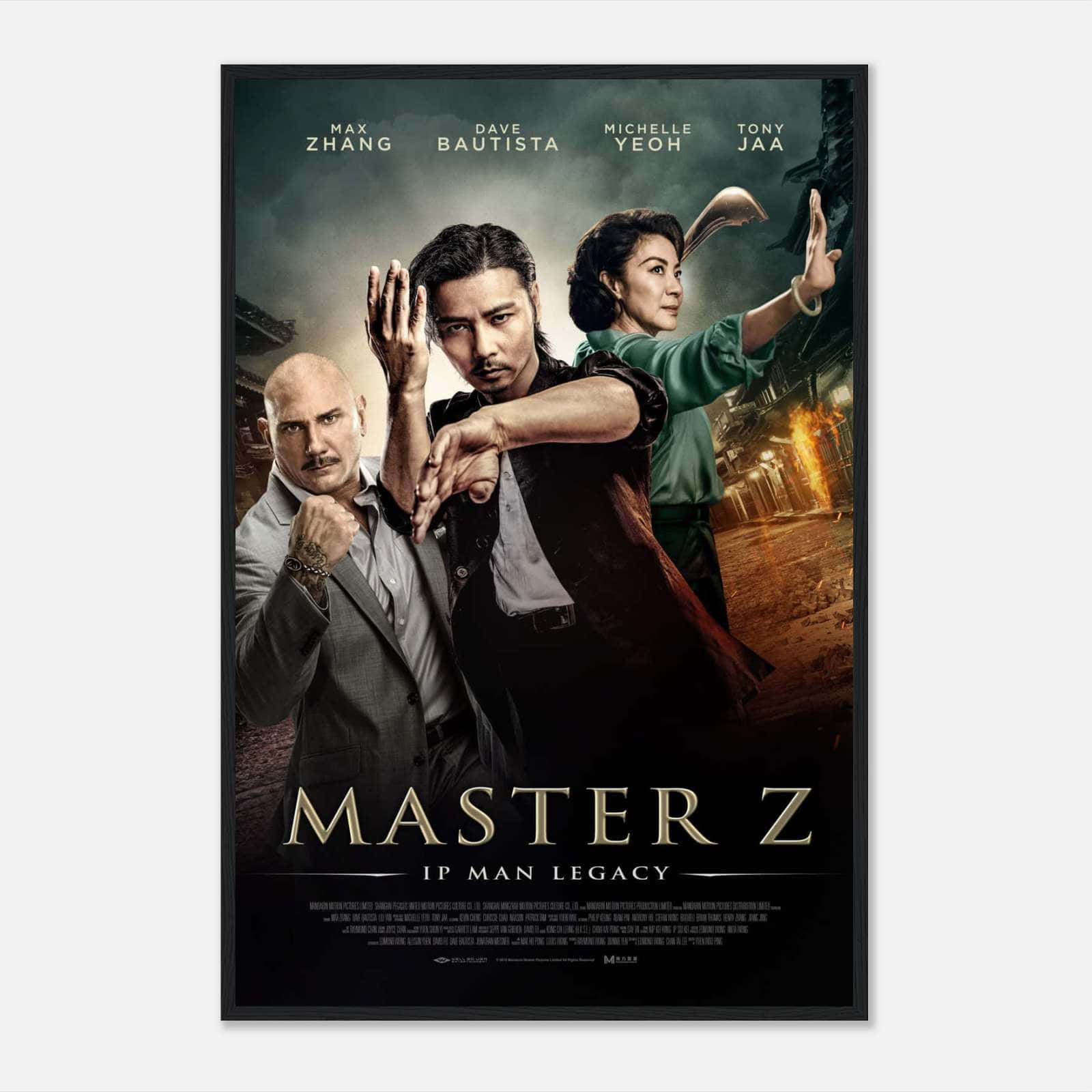 Master Z: Ip Man Legacy (2018) Movie Poster Print Citiesbox