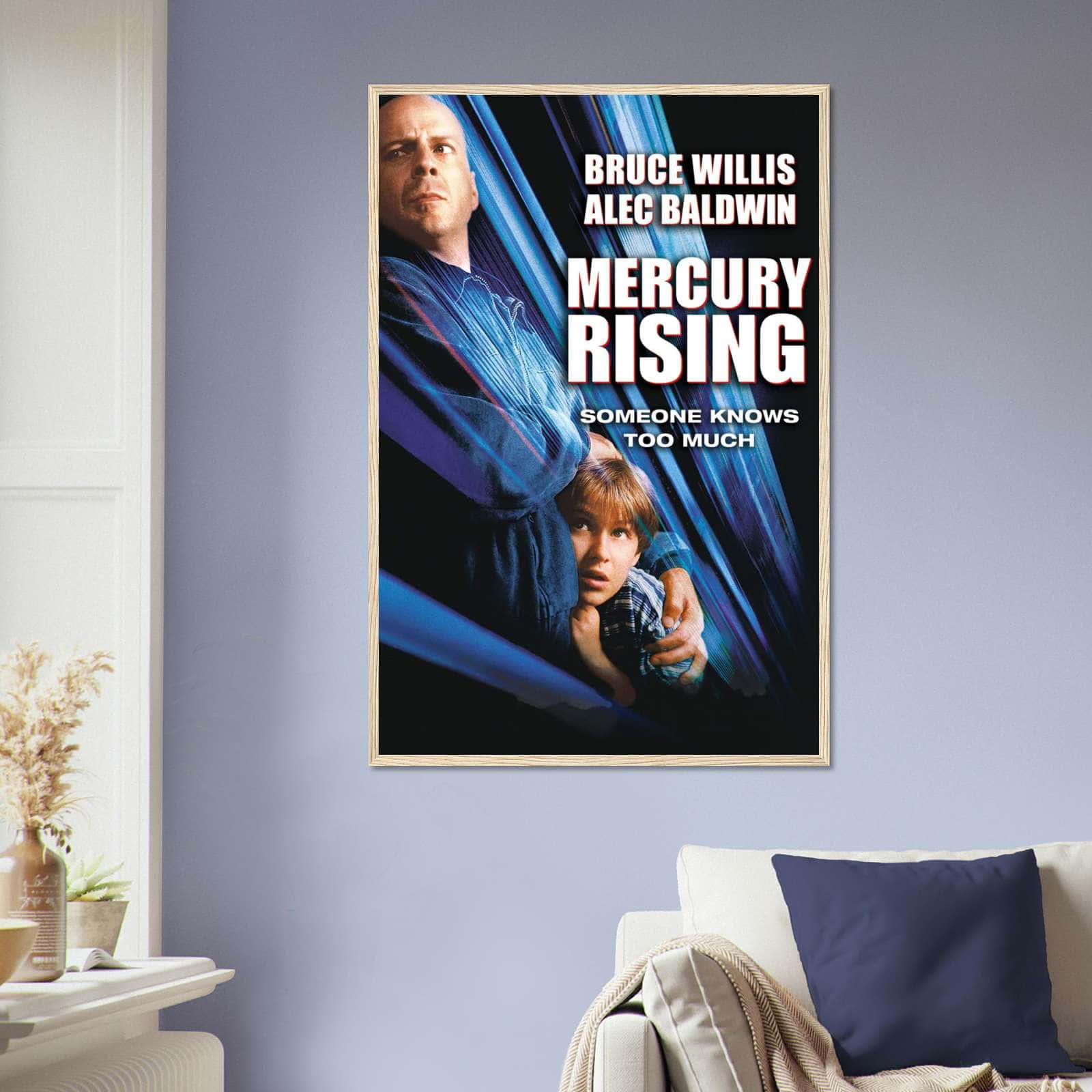 Mercury Rising (1998) Movie Poster Print - Citiesbox