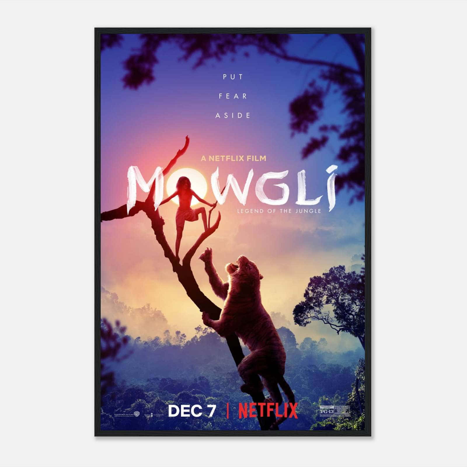 Mowgli Legend Of The Jungle 2018 Movie Poster Print Citiesbox mowgli-legend-of-the-jungle-2018-movie-poster-print-citiesbox