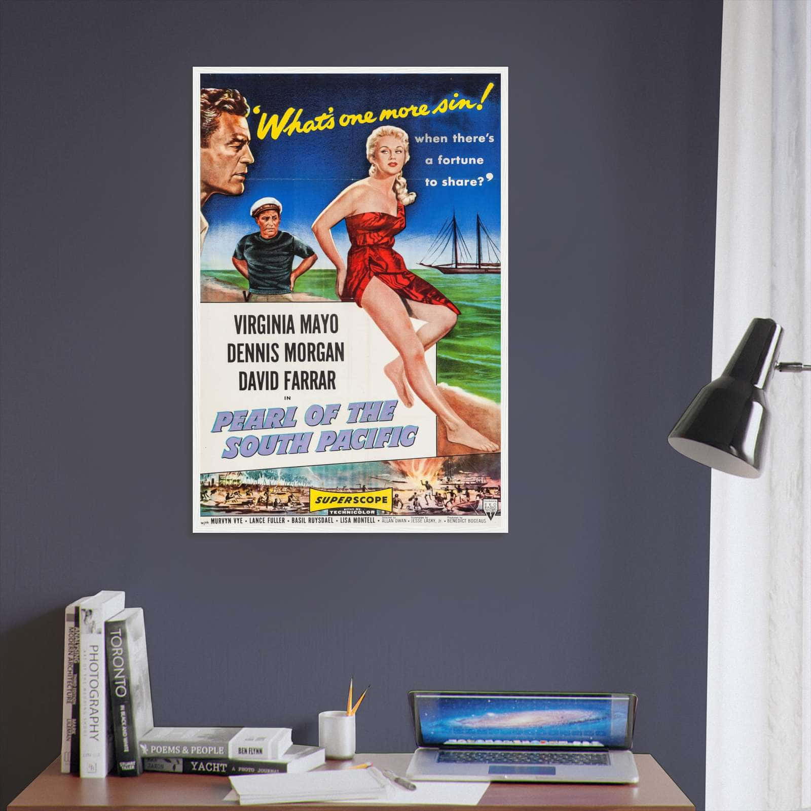 Pearl of the South Pacific (1955) Movie Poster Print - Citiesbox