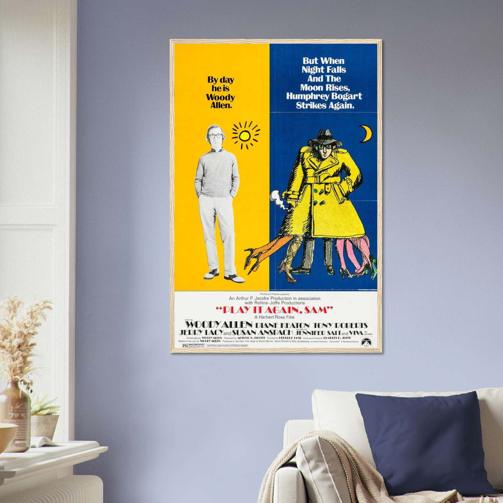Play It Again, Sam (1972) Movie Poster Print - Citiesbox