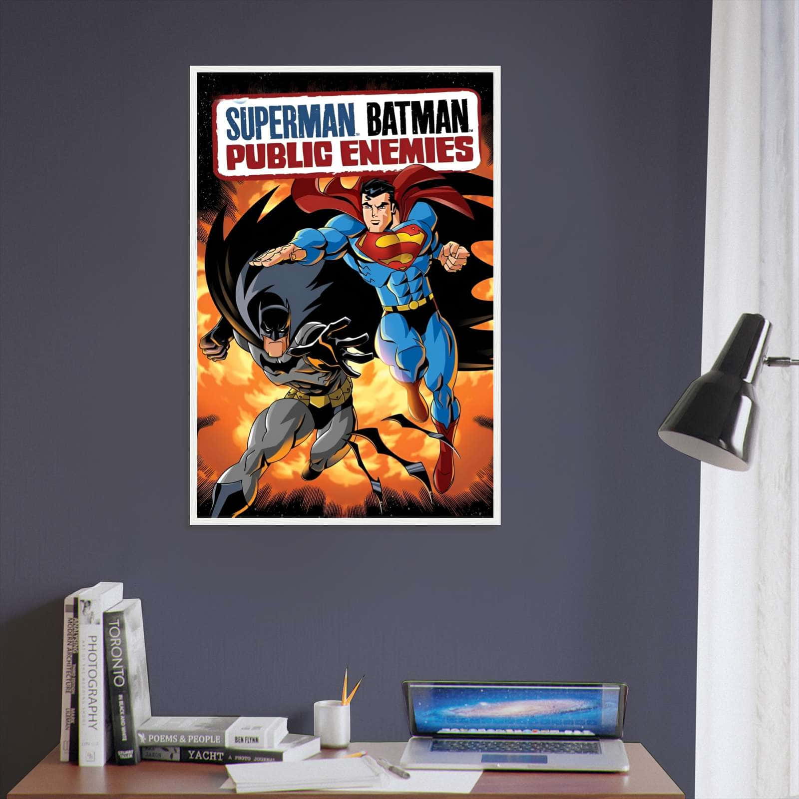 Superman/Batman: Public Enemies (2009) Movie Poster Print - Citiesbox