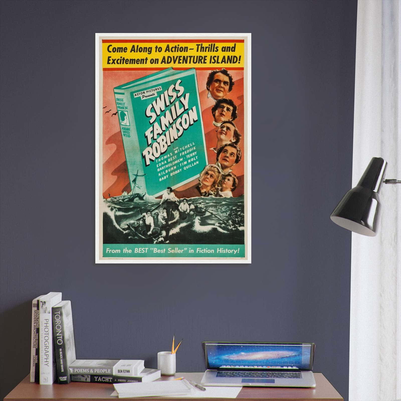 Swiss Family Robinson (1940) Movie Poster Print - Citiesbox