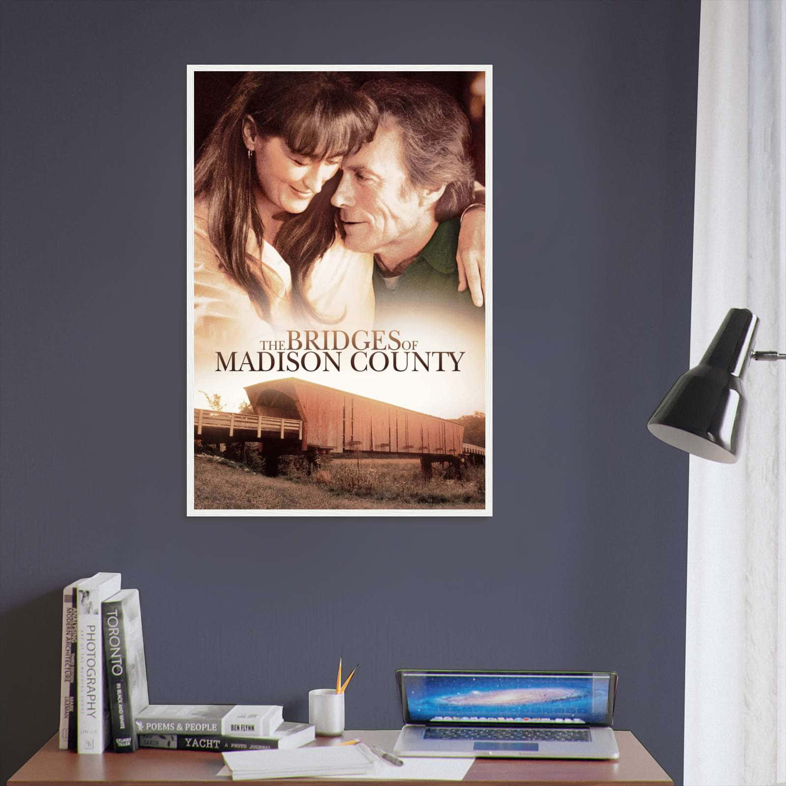 The Bridges Of Madison County 1995 Movie Poster Print Citiesbox the-bridges-of-madison-county-1995-movie-poster-print-citiesbox