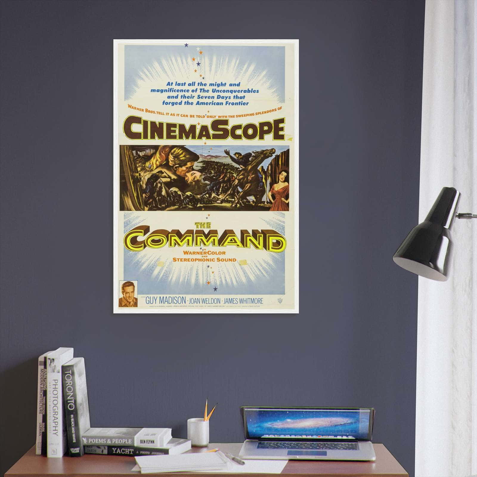 The Command (1954) Movie Poster Print - Citiesbox