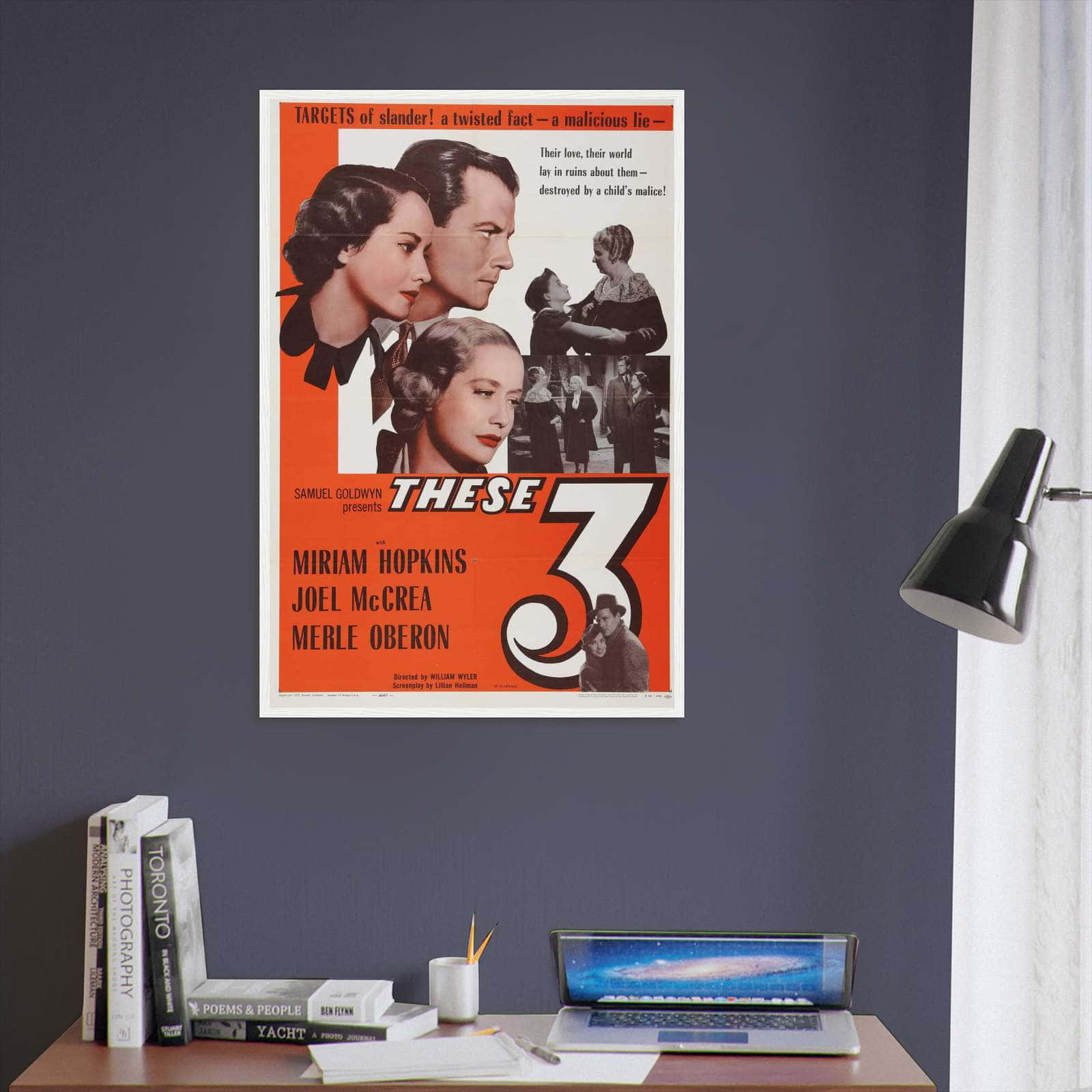 These Three (1936) Movie Poster Print - Citiesbox