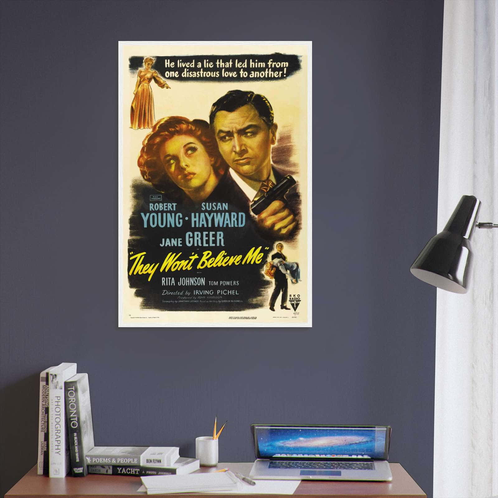 They Won't Believe Me (1947) Movie Poster Print - Citiesbox