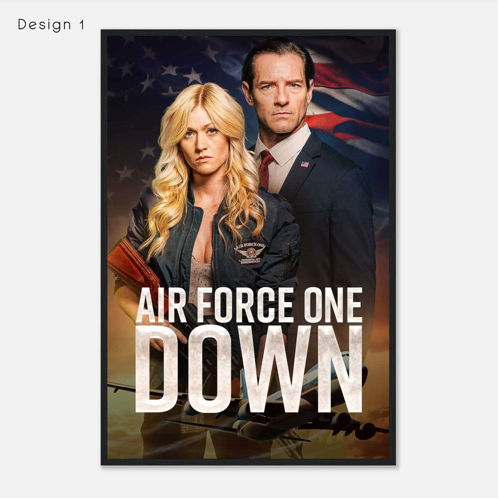 Air Force One Down (2024) Movie Poster Print Citiesbox