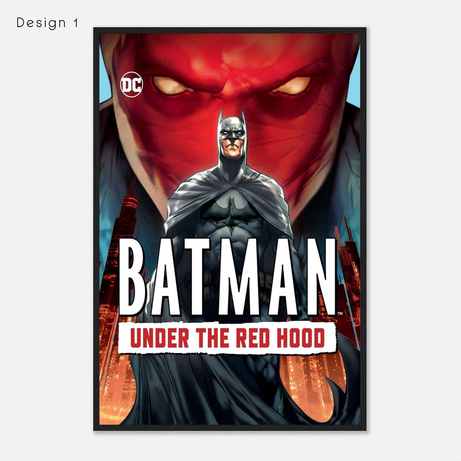 Batman: Under the Red Hood (2010) Movie Poster Print - Citiesbox