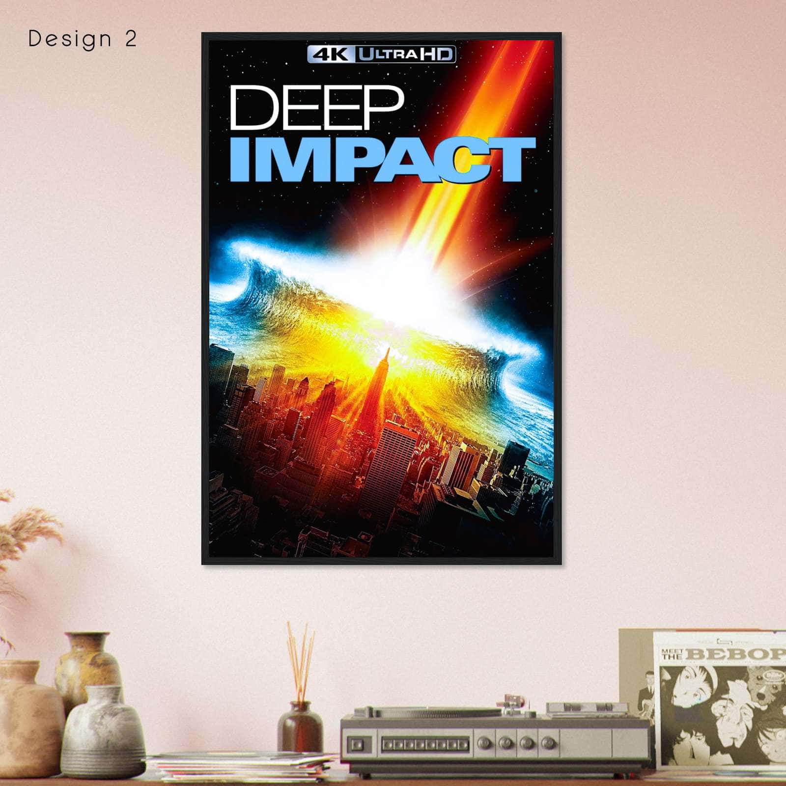 Deep Impact (1998) Movie Poster Print - Citiesbox