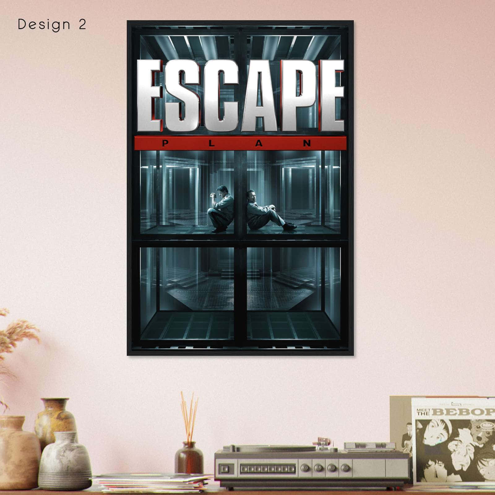 Escape Plan 2013 Movie Poster Print Citiesbox