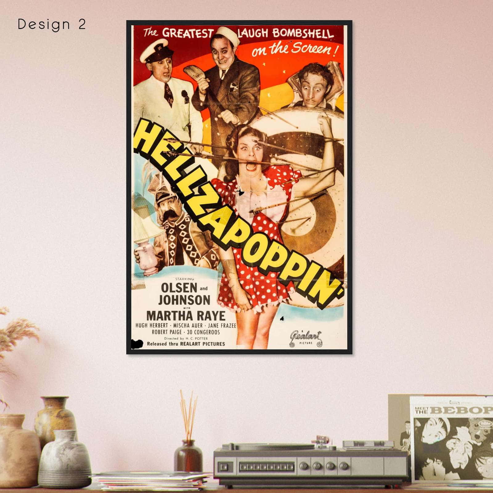 Hellzapoppin 1941 Movie Poster Print Citiesbox 