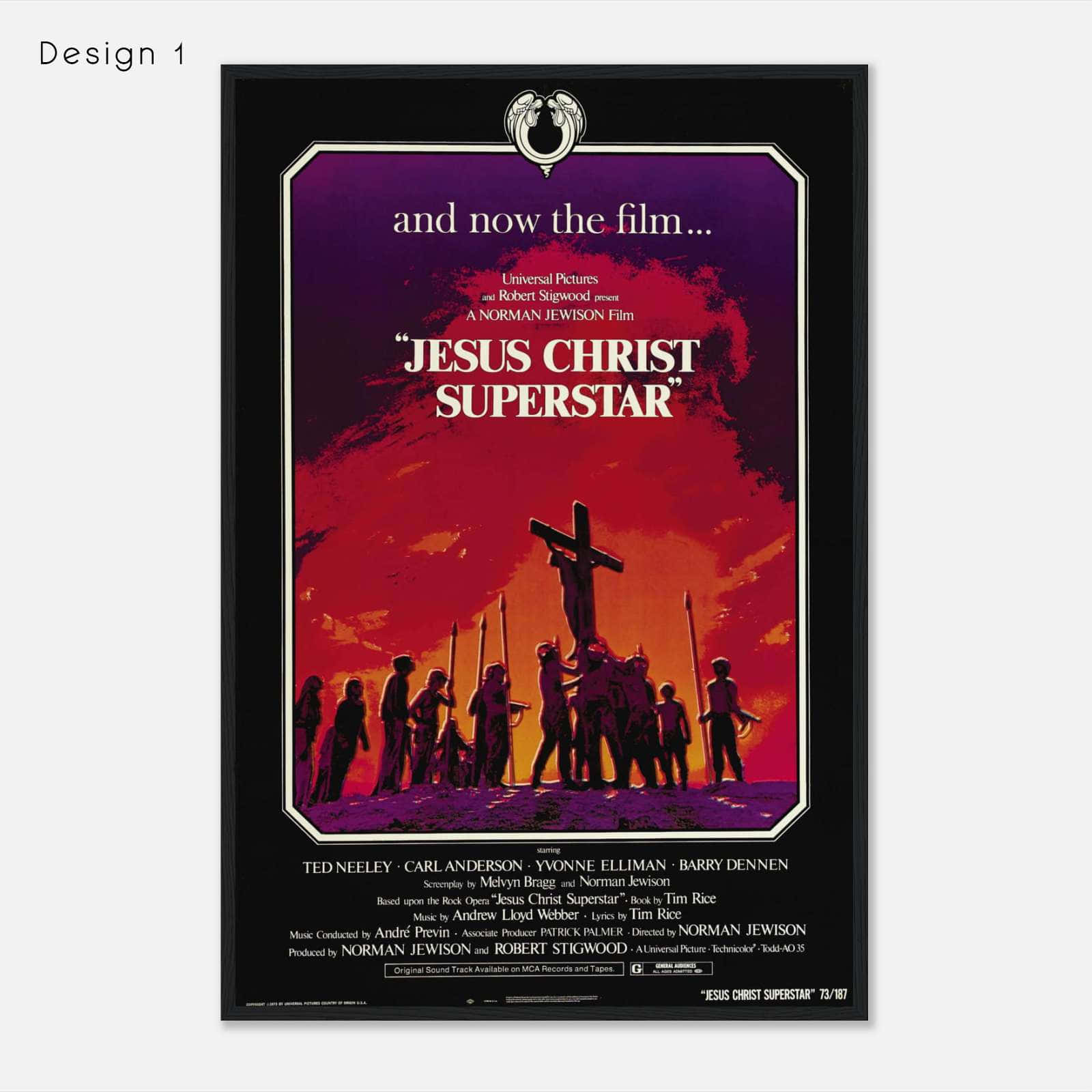 Jesus Christ Superstar (1973) Movie Poster Print - Citiesbox