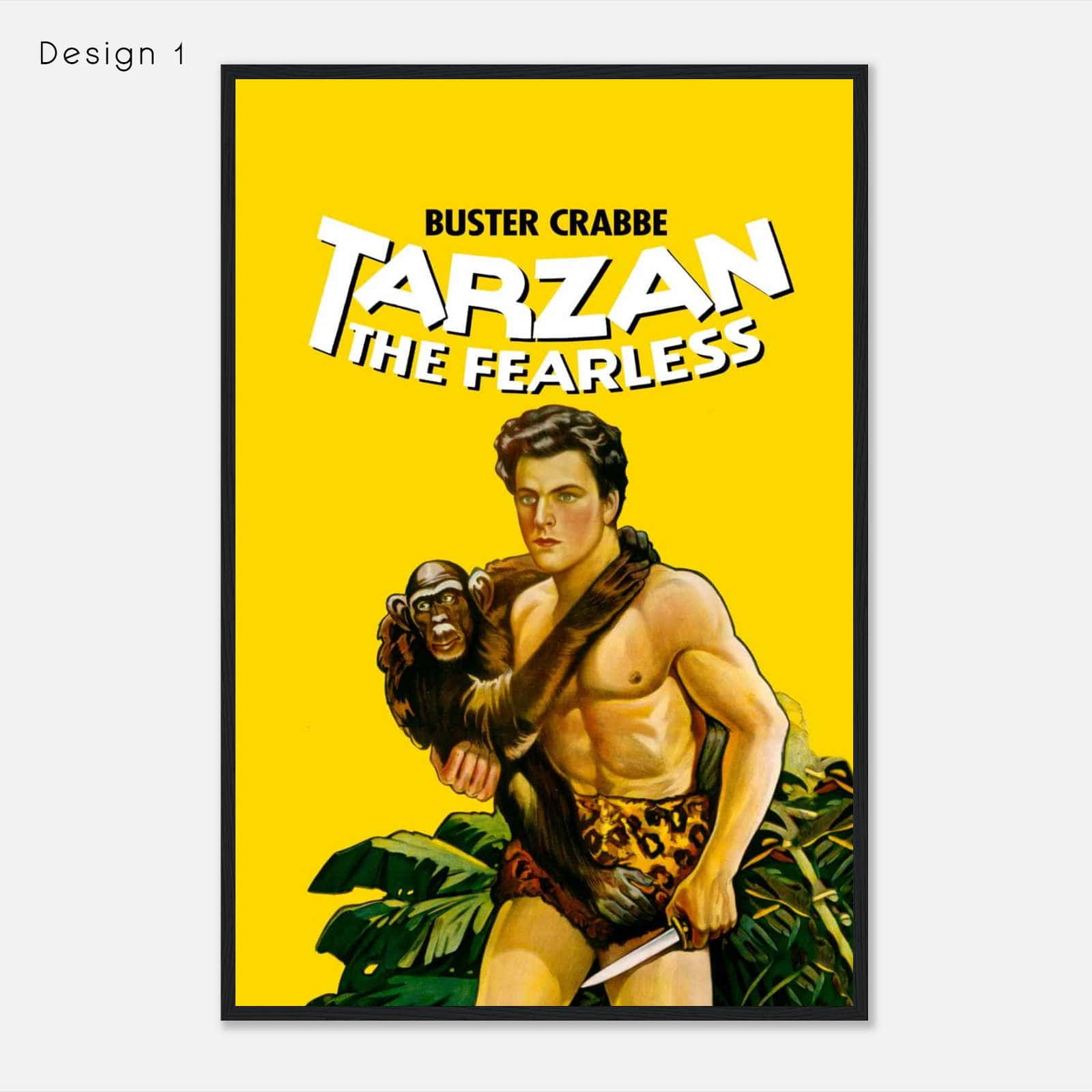 Tarzan The Fearless 1933 Movie Poster Print Citiesbox