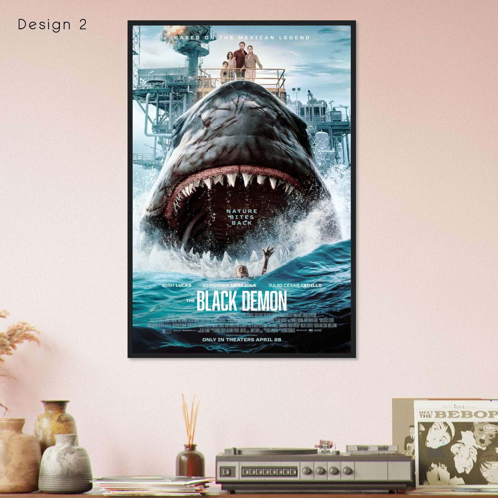 The Black Demon (2023) Movie Poster Print - Citiesbox