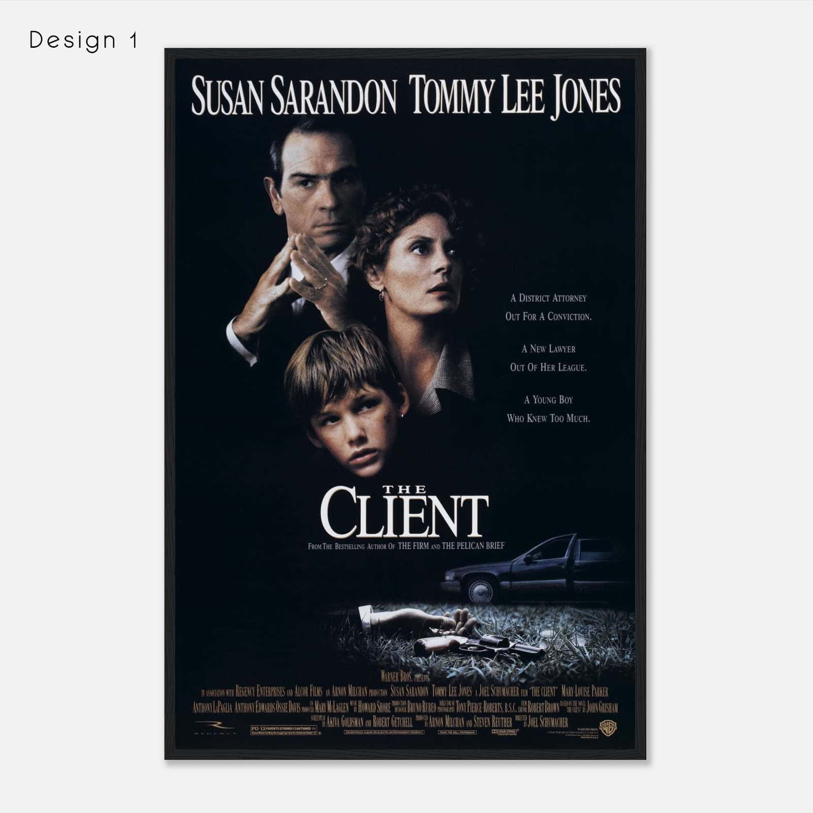 The Client (1994) Movie Poster Print - Citiesbox