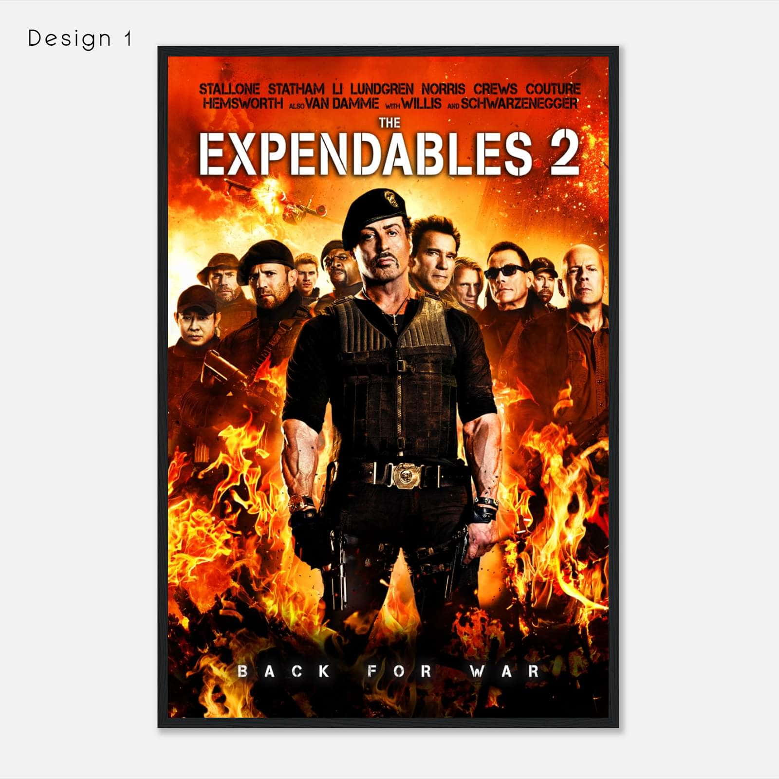 Expenable 2 The Expendables 2 (2012) Movie Poster Print - Citiesbox