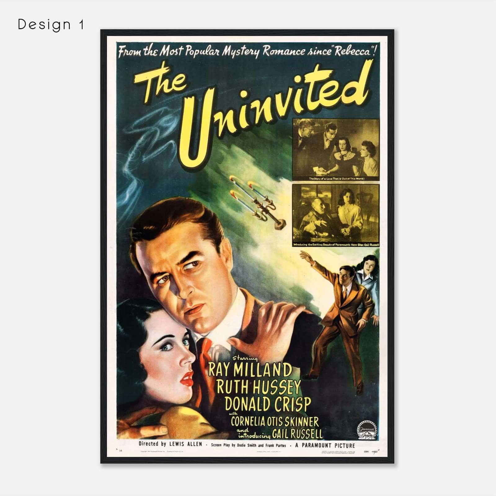 The Uninvited 1944 Movie Poster Print Citiesbox