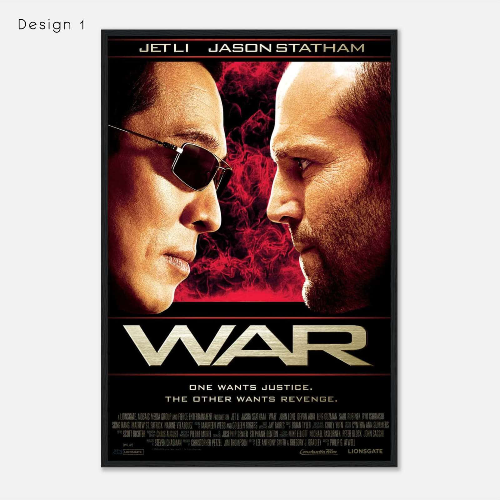 War (2007) Movie Poster Print Citiesbox