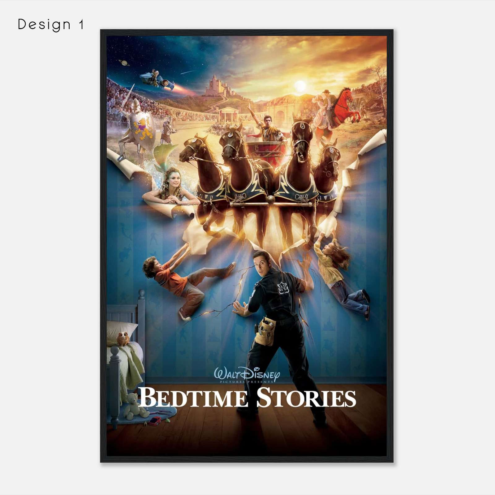 Bedtime stories 2008 movie poster print citiesbox