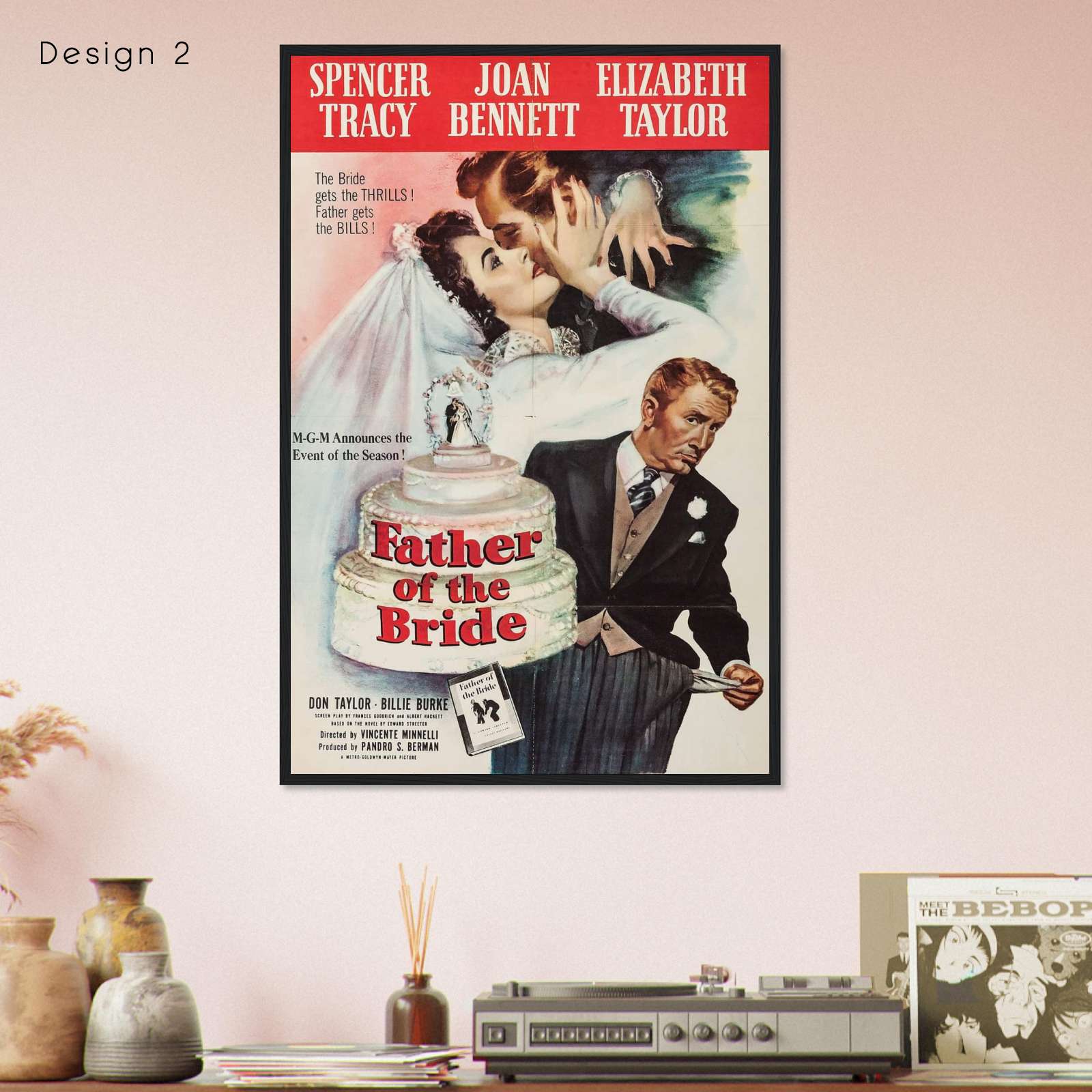 Father of the Bride (1950) Movie Poster Print - Citiesbox