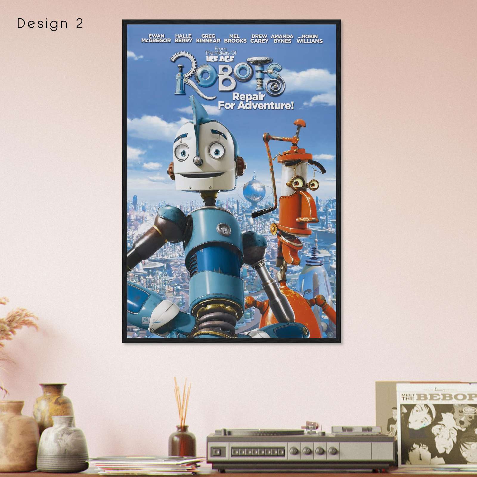 Robots 2005 Movie Poster Print Citiesbox