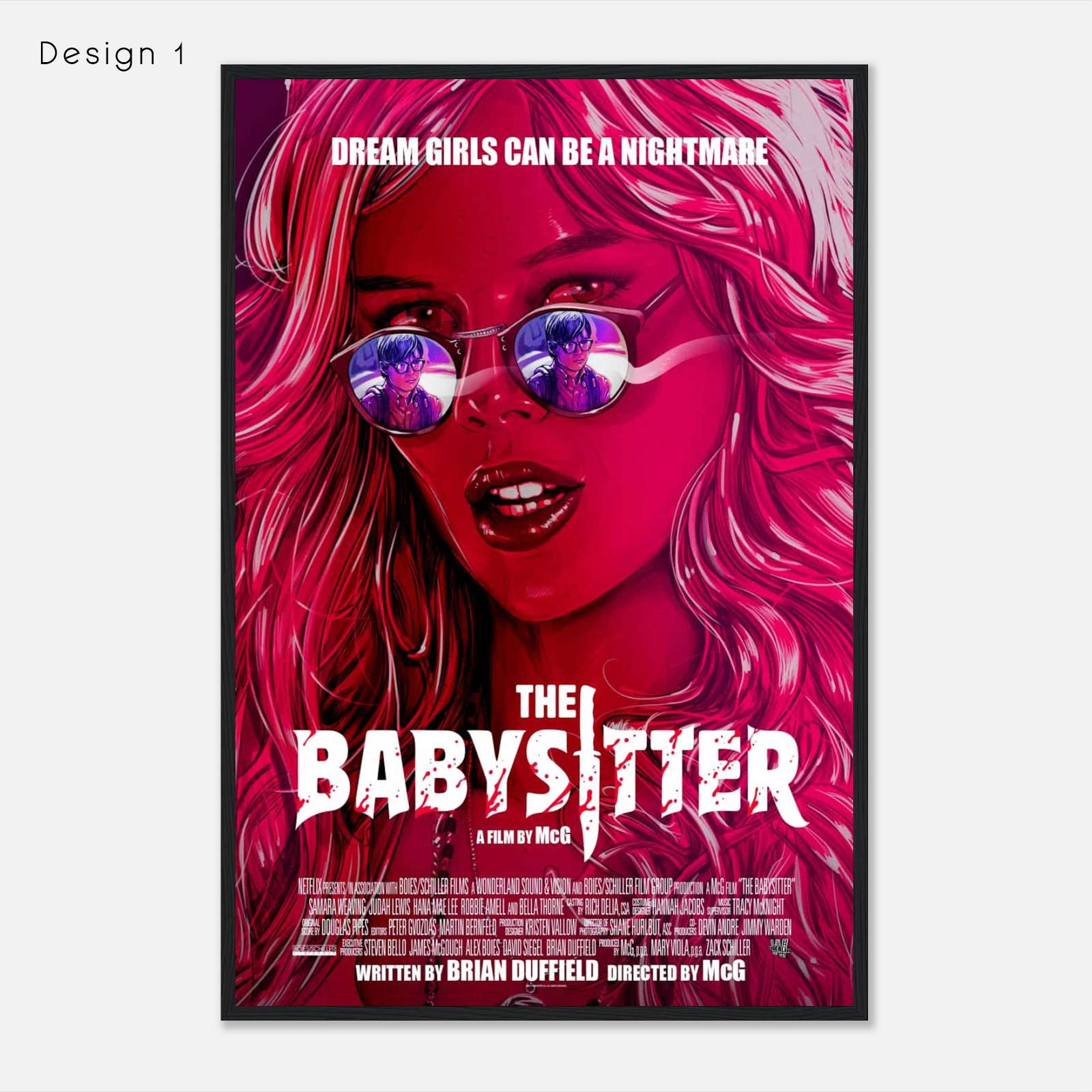 The Babysitter (2017) Movie Poster Print Citiesbox