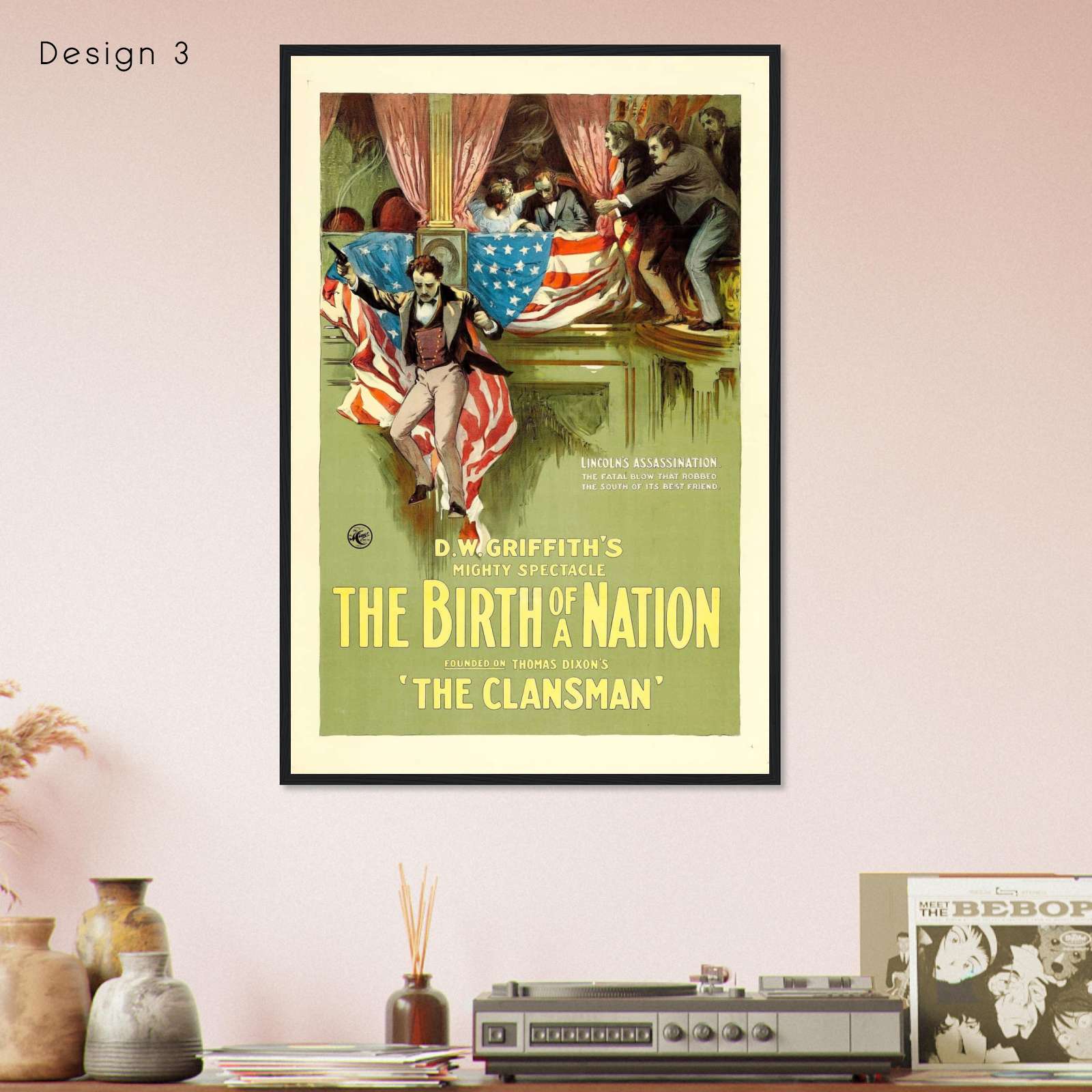 The Birth of a Nation (1915) Movie Poster Print Citiesbox