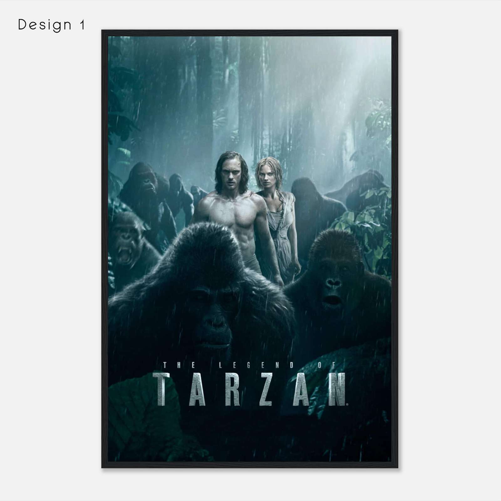 The Legend Of Tarzan 2016 Movie Poster Print Citiesbox
