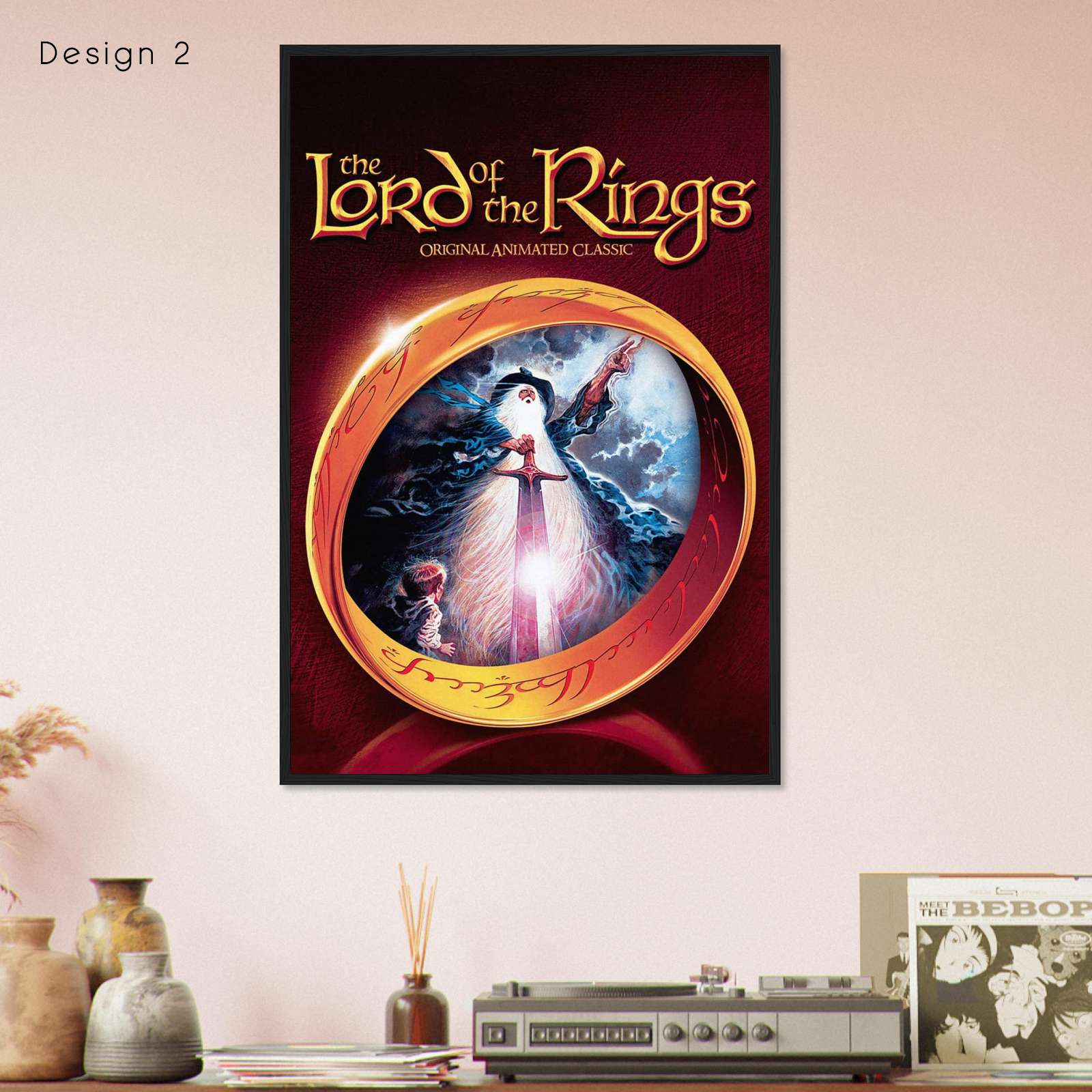 The Lord of the Rings (1978) Movie Poster Print - Citiesbox