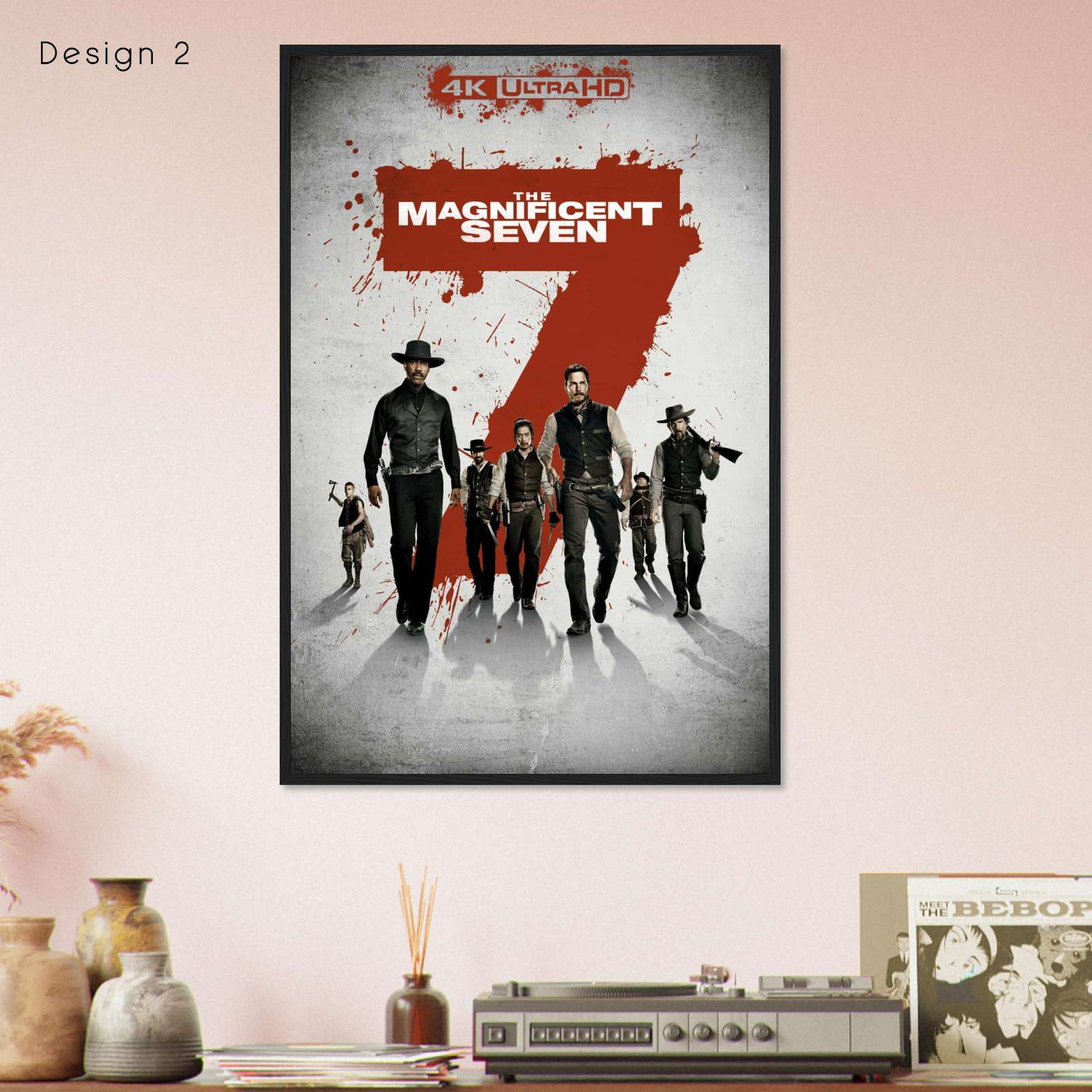 The Magnificent Seven (2016) Movie Poster Print - Citiesbox
