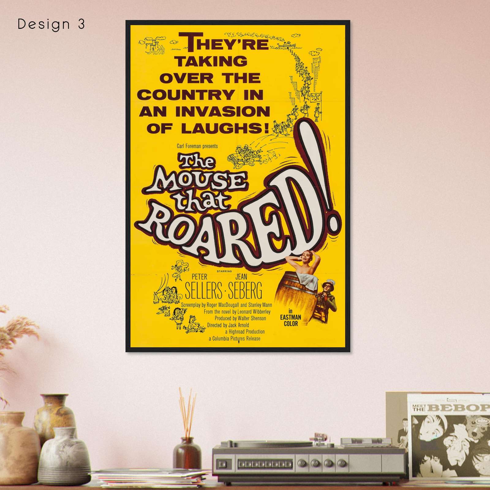 The Mouse That Roared (1959) Movie Poster Print - Citiesbox