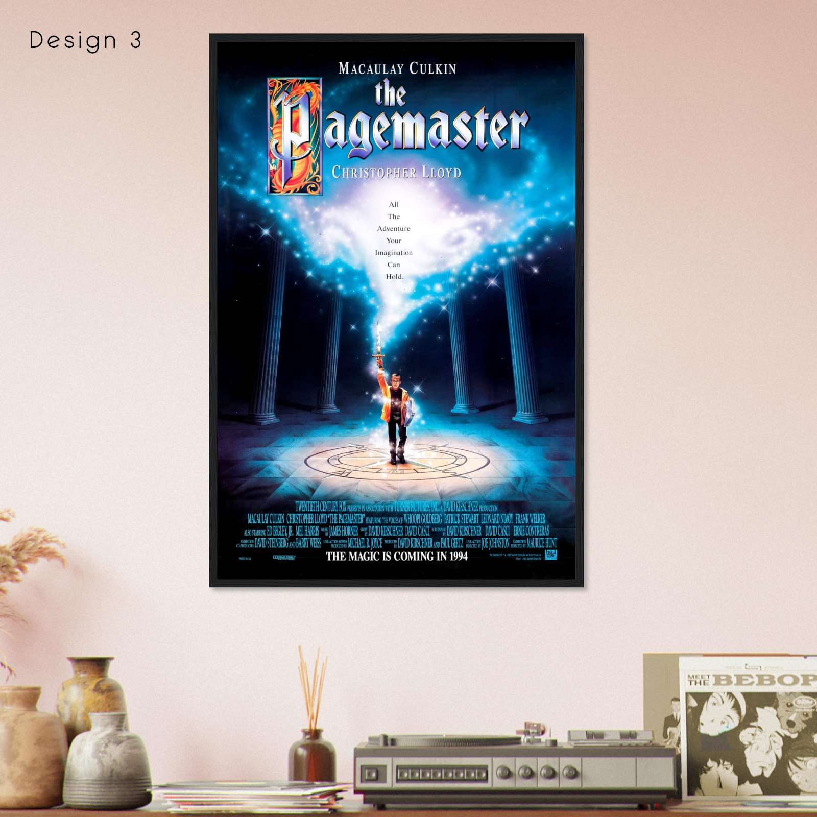 The Pagemaster (1994) Movie Poster Print - Citiesbox