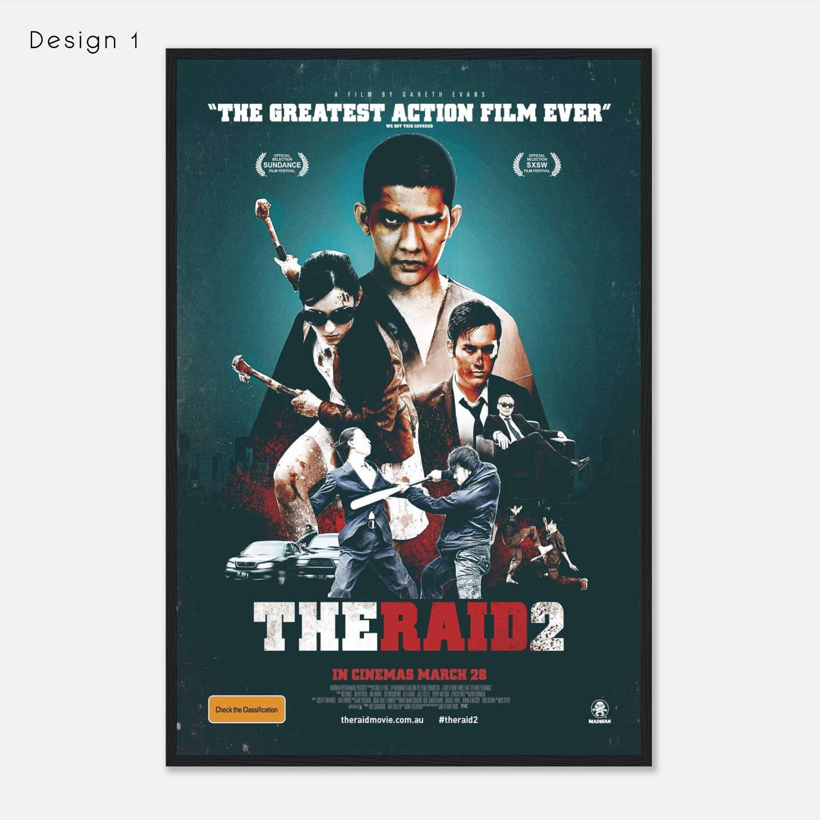 The Raid 2 (2014) Movie Poster Print - Citiesbox