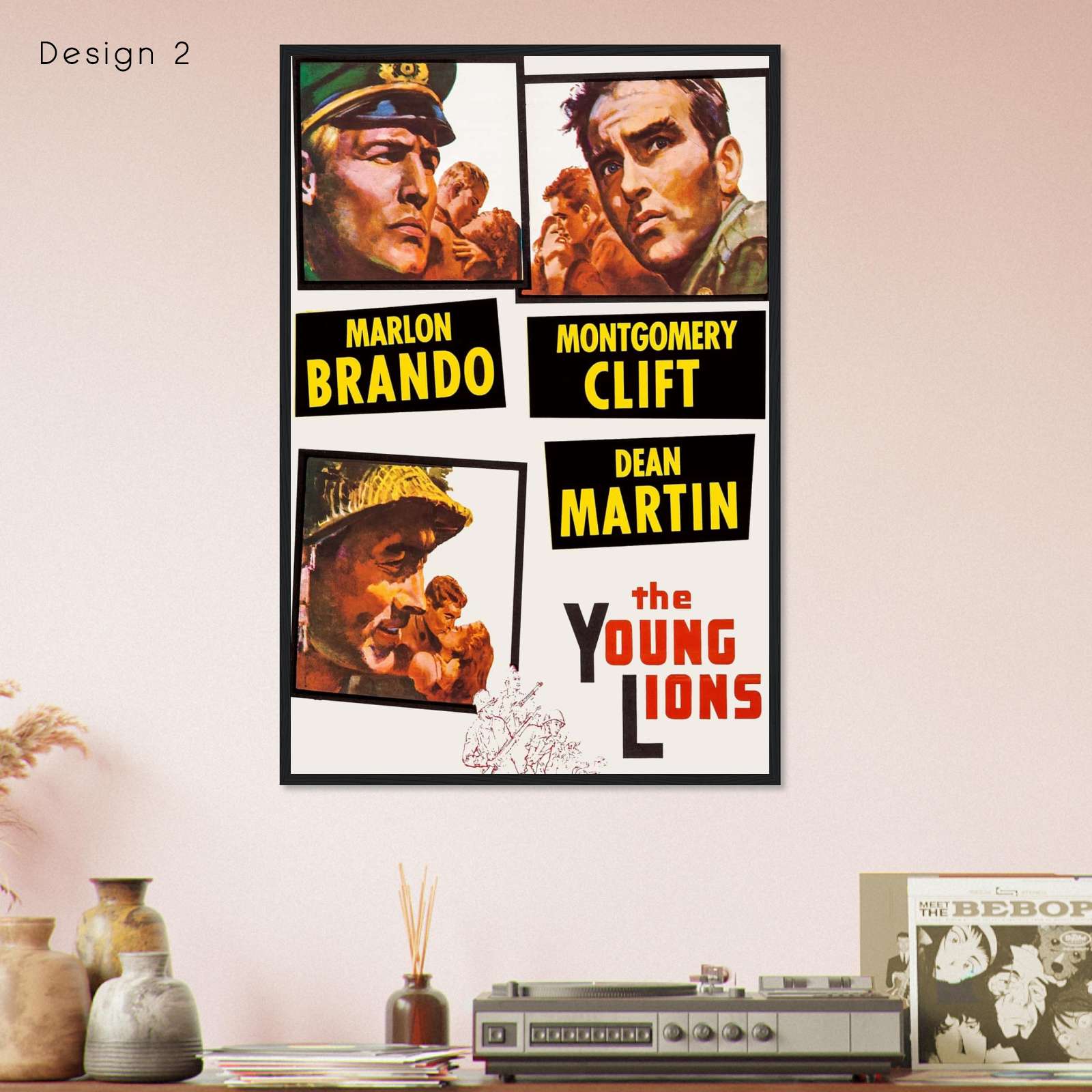 The Young Lions (1958) Movie Poster Print - Citiesbox