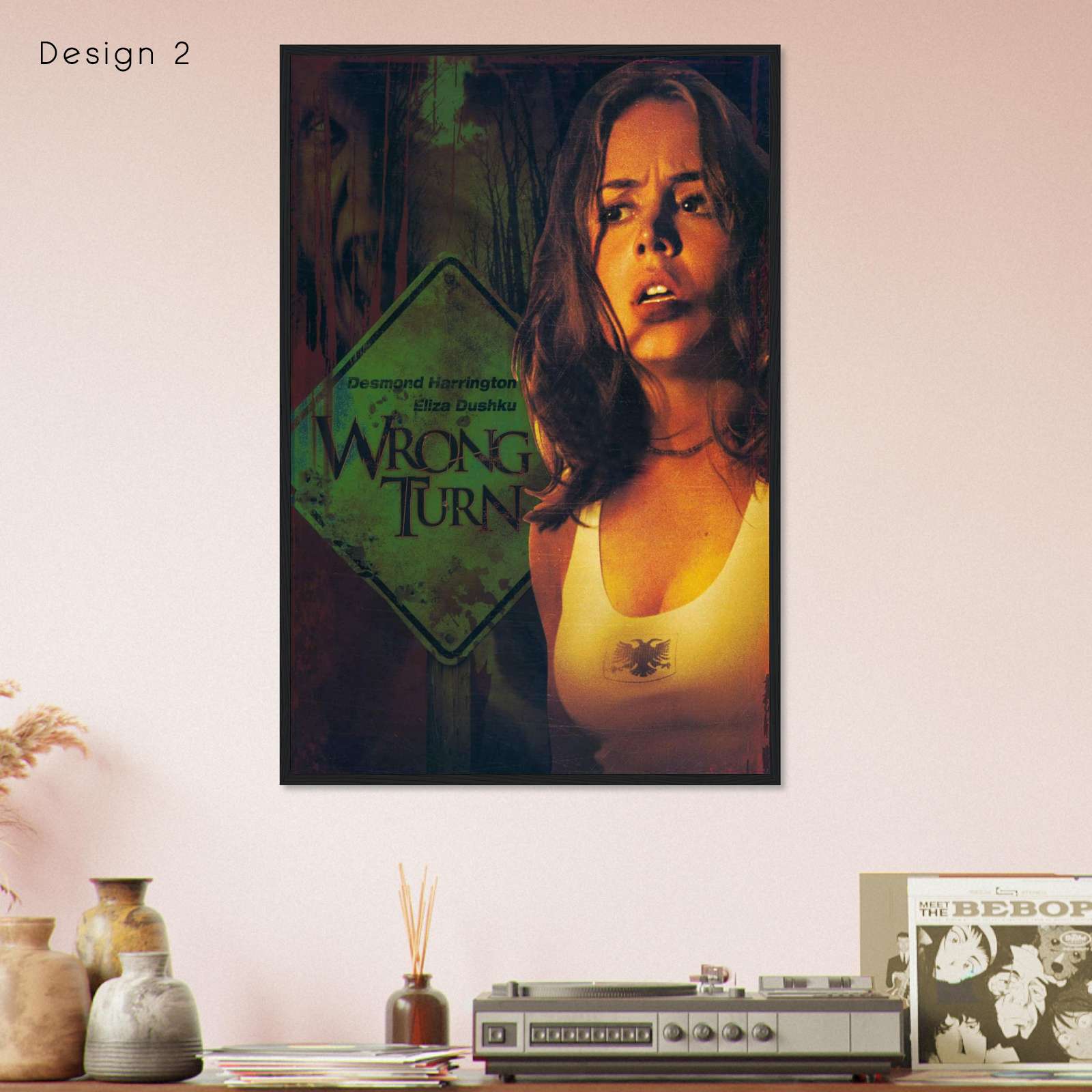 Wrong Turn 2003 Movie Poster Print Citiesbox wrong-turn-2003-movie-poster-print-citiesbox