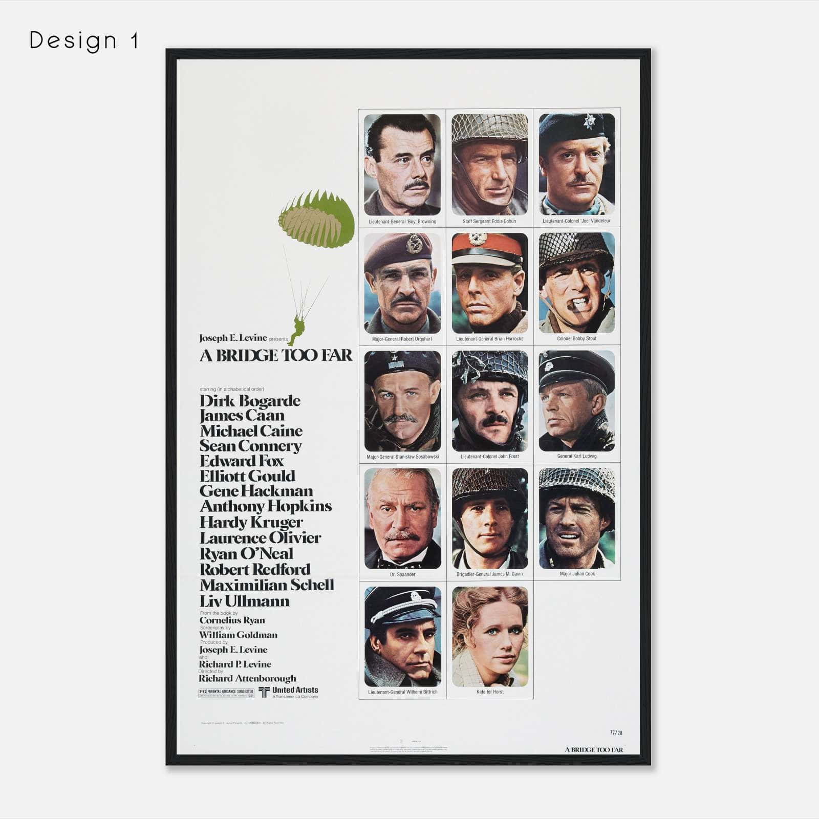 A Bridge Too Far 1977 Movie Poster Print Citiesbox