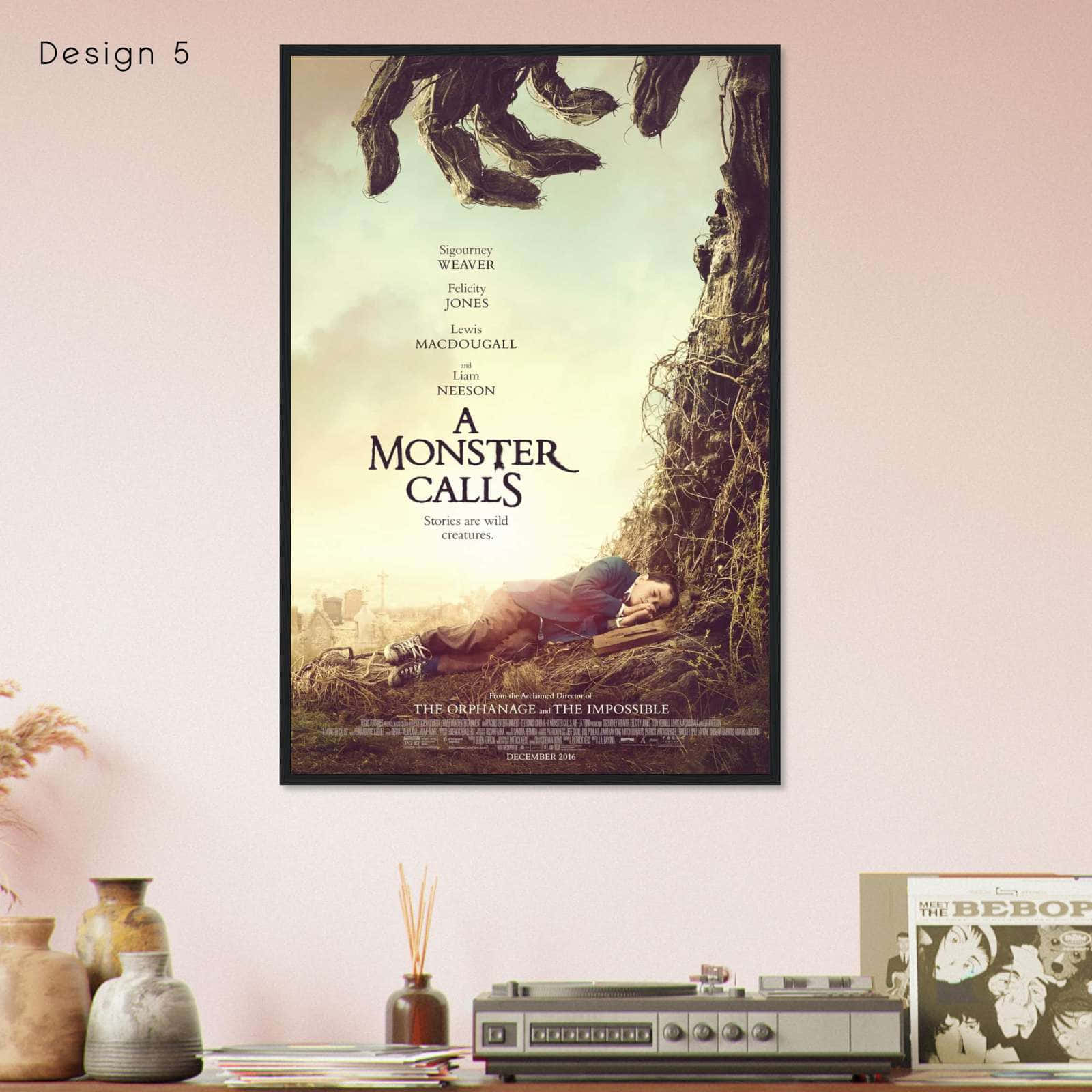 A Monster Calls (2016) Movie Poster Print - Citiesbox