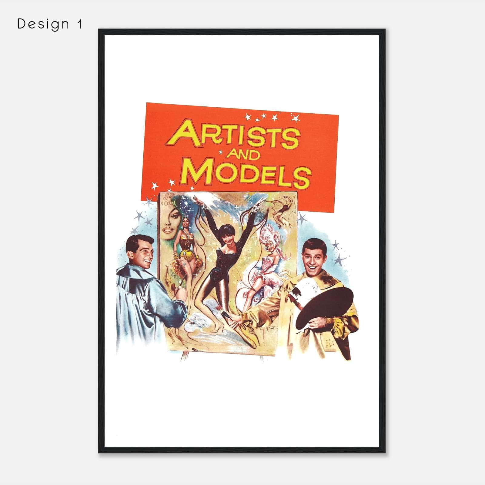 Artists and Models (1955) Movie Poster Print - Citiesbox